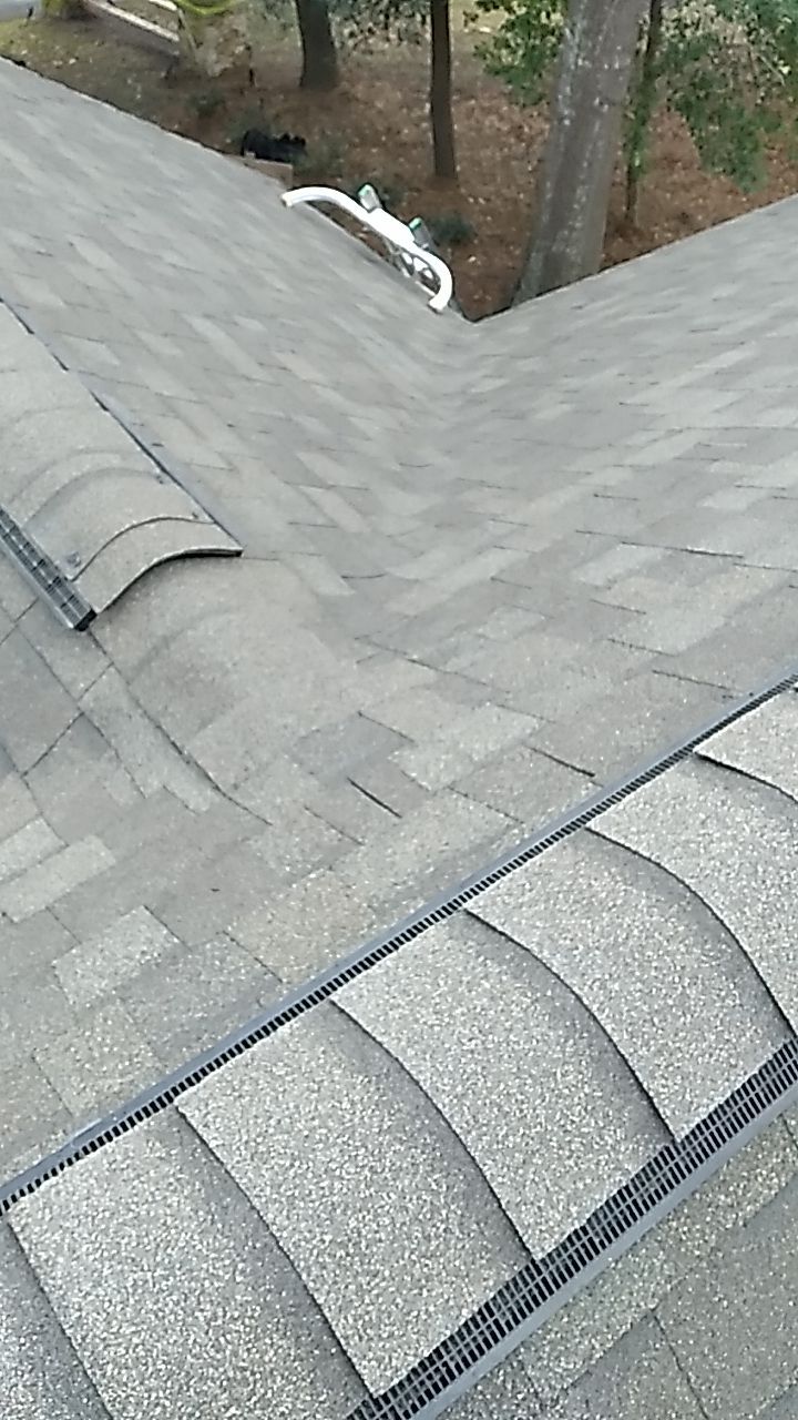 Commercial Roofing Installation using Owens Corning Oakridge Shingles by Indigo State Roofing