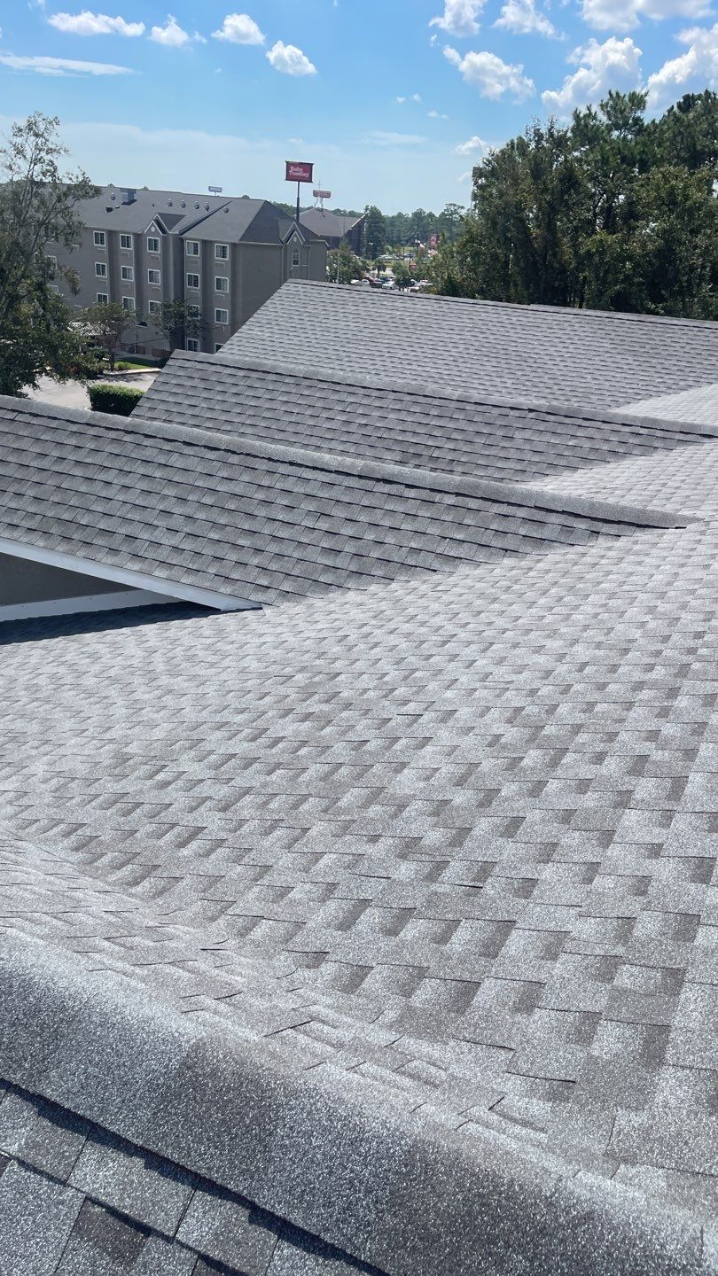 Commercial Roofing Installation using Roof Replacement by American Roofing & Construction LLC
