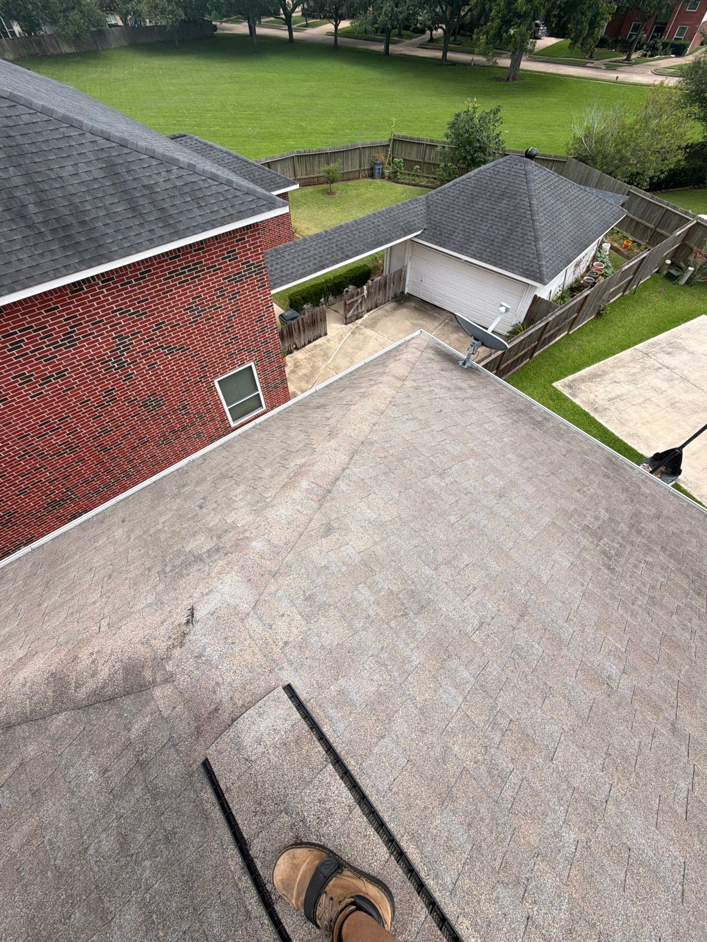 Comprehensive Hail Damage Inspection for Missouri City Residential Home by Good Vibes Roofing