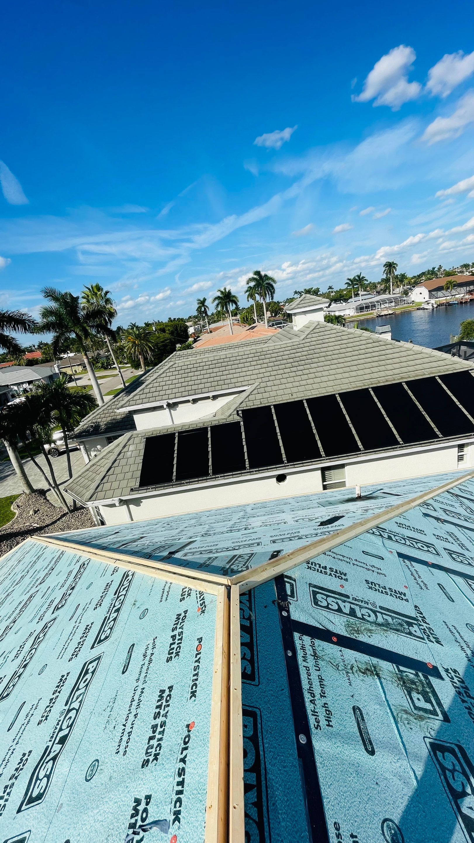Residential Roofing Installation using Westlake (Boral) Stone Coated Steel in Cape Coral by Four Peaks Roofing