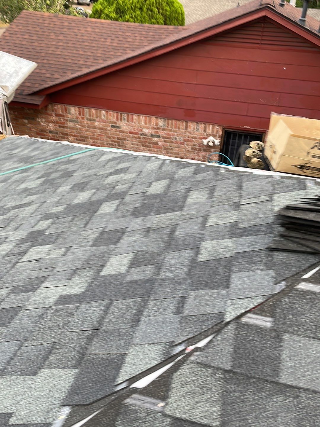 Residential Roofing Installation using Owen's Corning Duration (Lifetime) Shingles by Roof Repair Company
