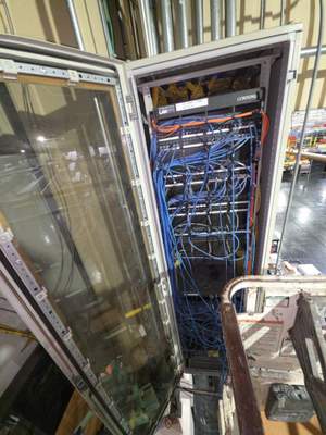 Structured cabling installation by CimaSolutions
