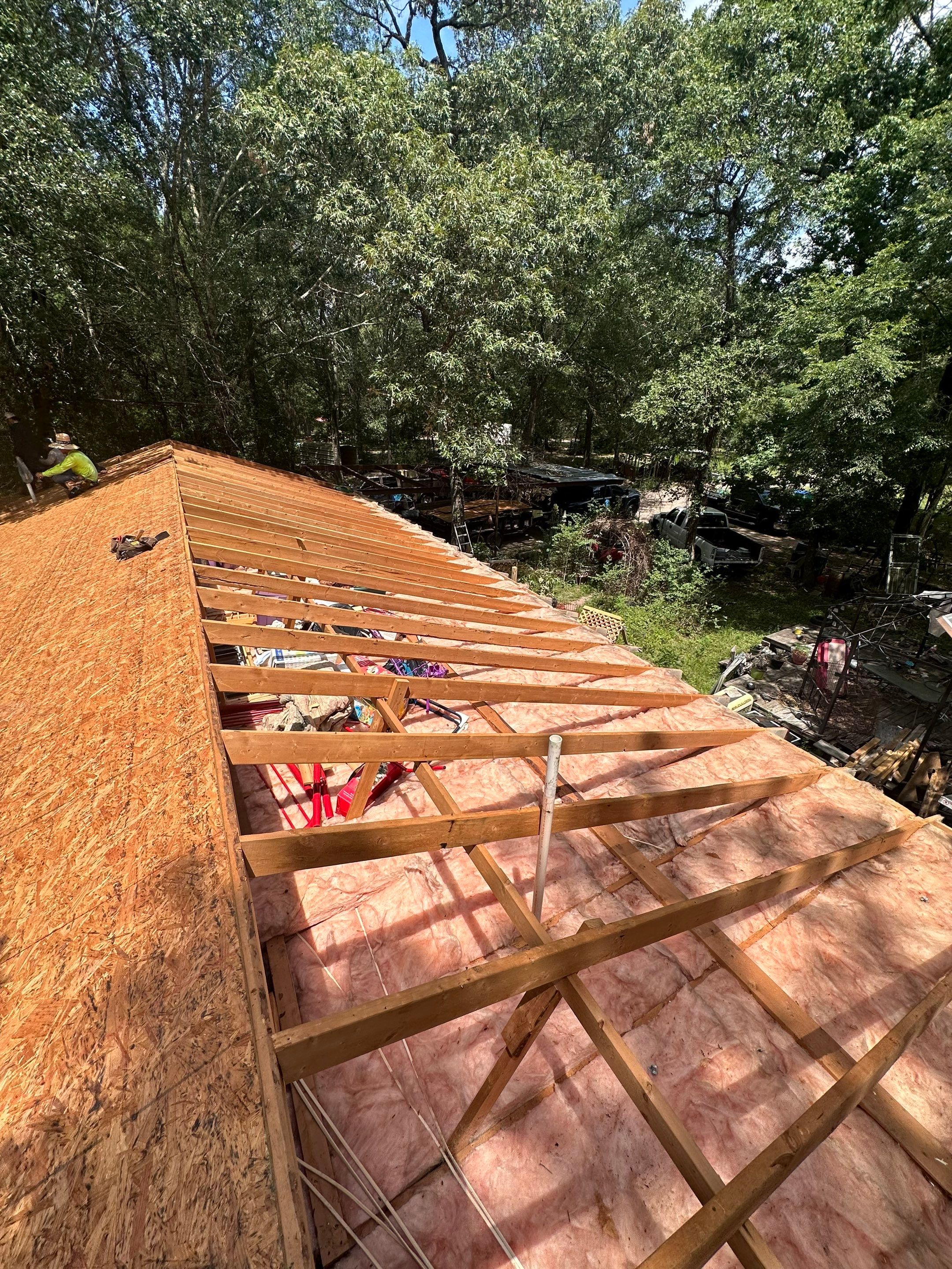 Residential Roofing Installation using Owen's Corning Duration (Lifetime) Shingles by Roof Repair Company