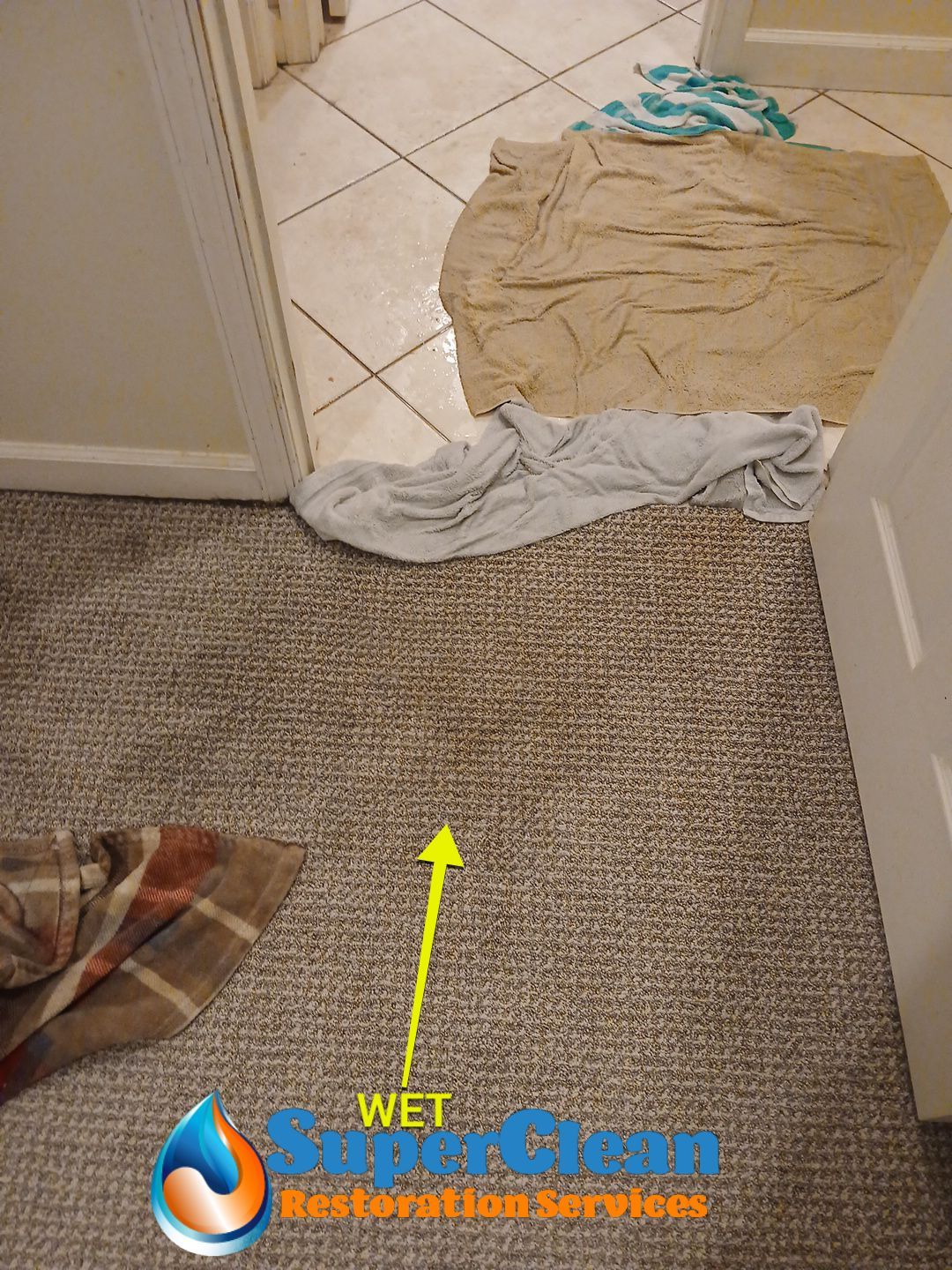 Water Damage Mitigation and Thermal Moisture Inspection in Port St. Lucie by SuperClean