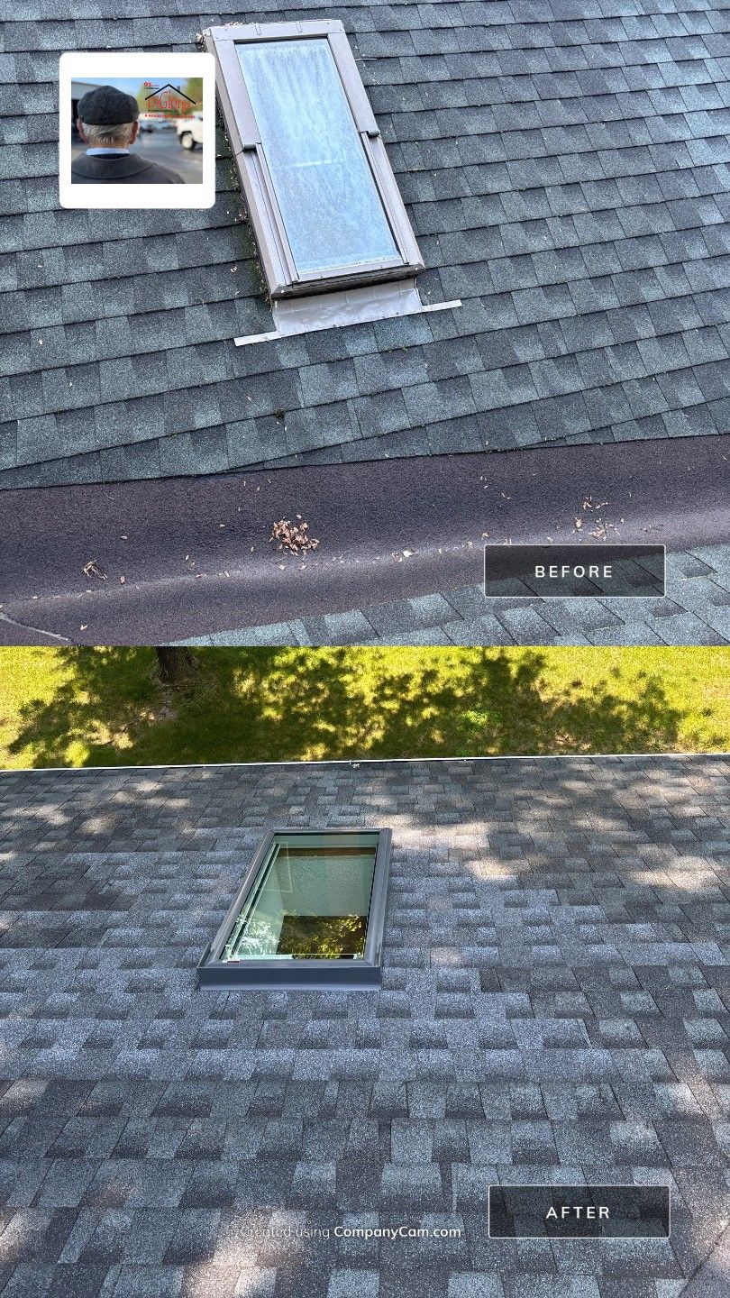 New Velux Skylights in Windsor, CT by DiGiorgi by DiGiorgi Roofing and Siding Inc