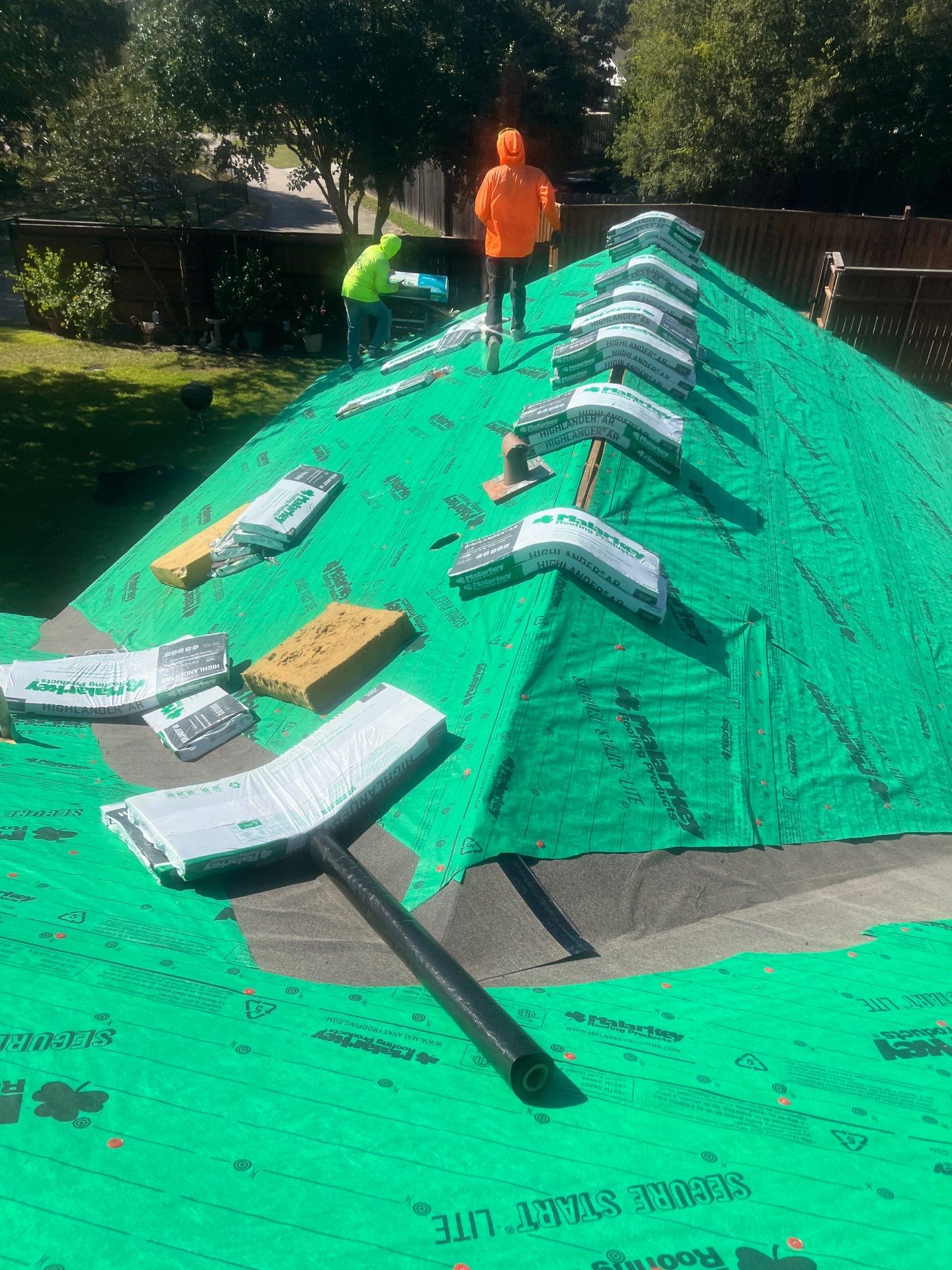 Reroof by Berry Good Roofing 