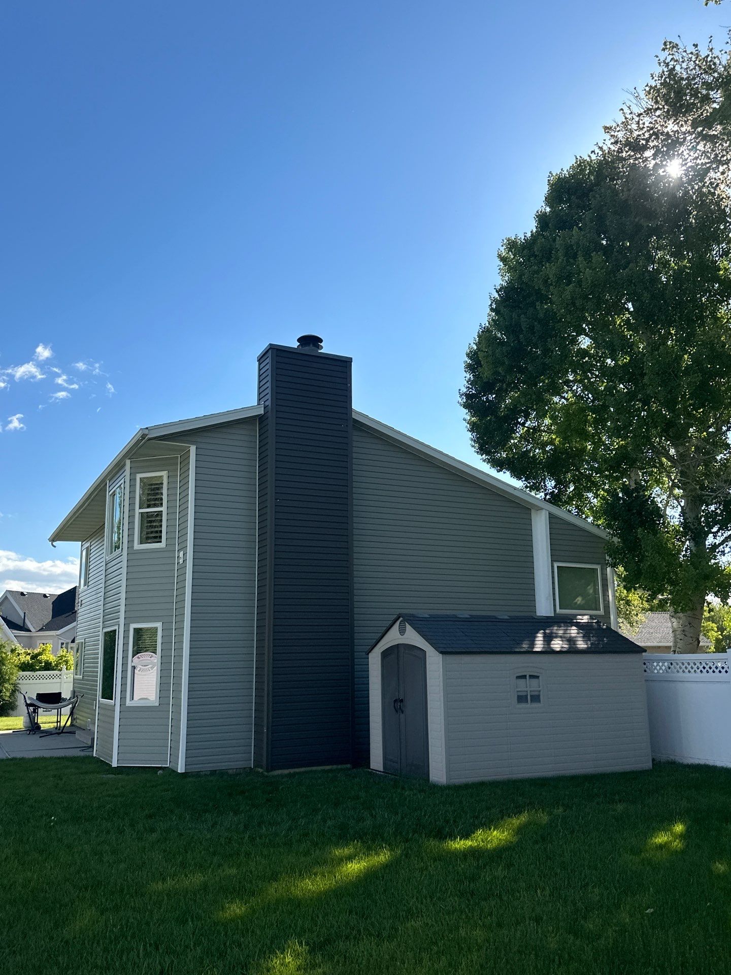 Project in Orem by Master Rain Gutters.
