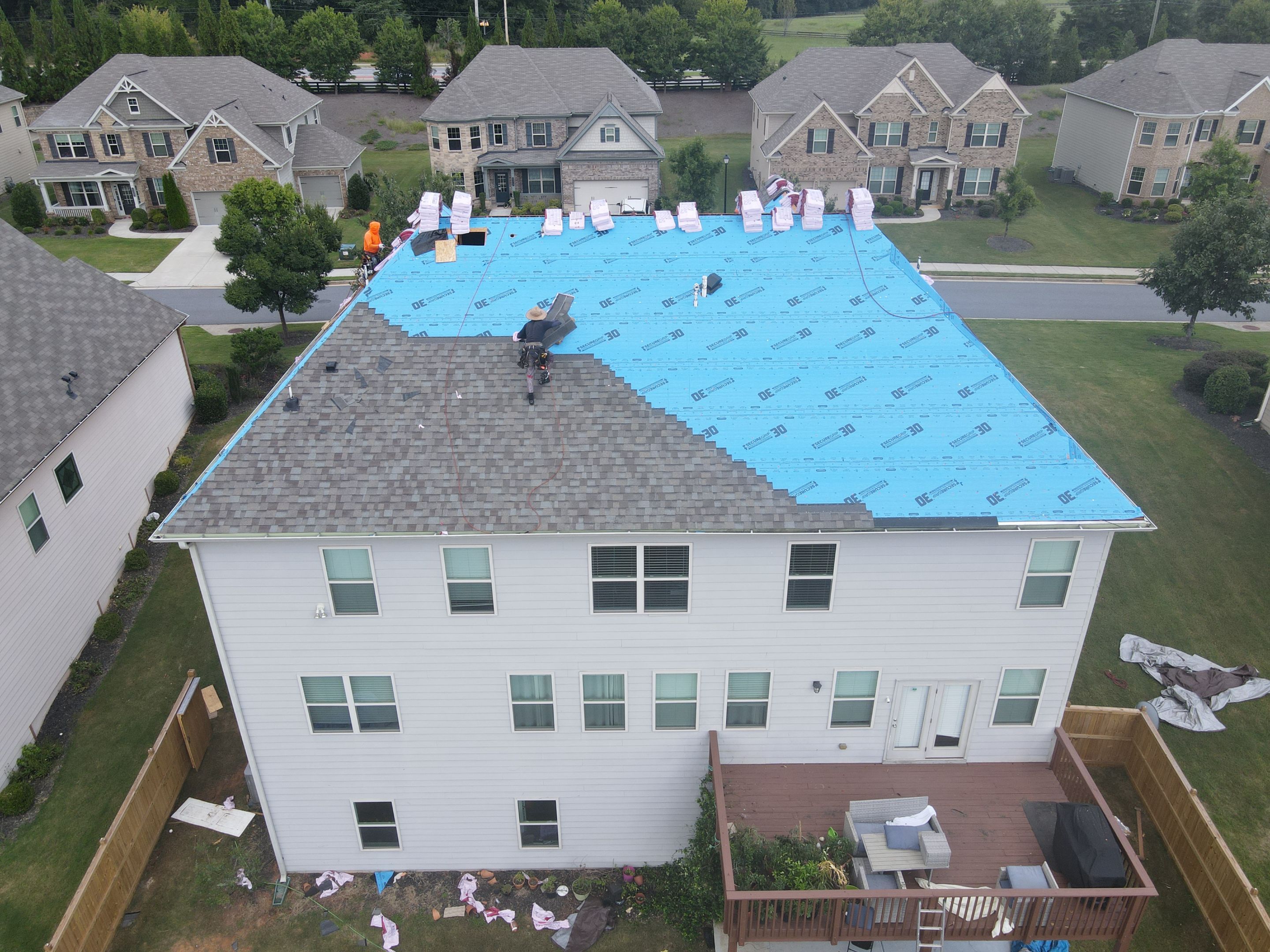 Residential Roofing Installation by Inspector Roofing and Restoration