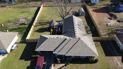Residential Multi Structure Roof & Gutter Guards Install