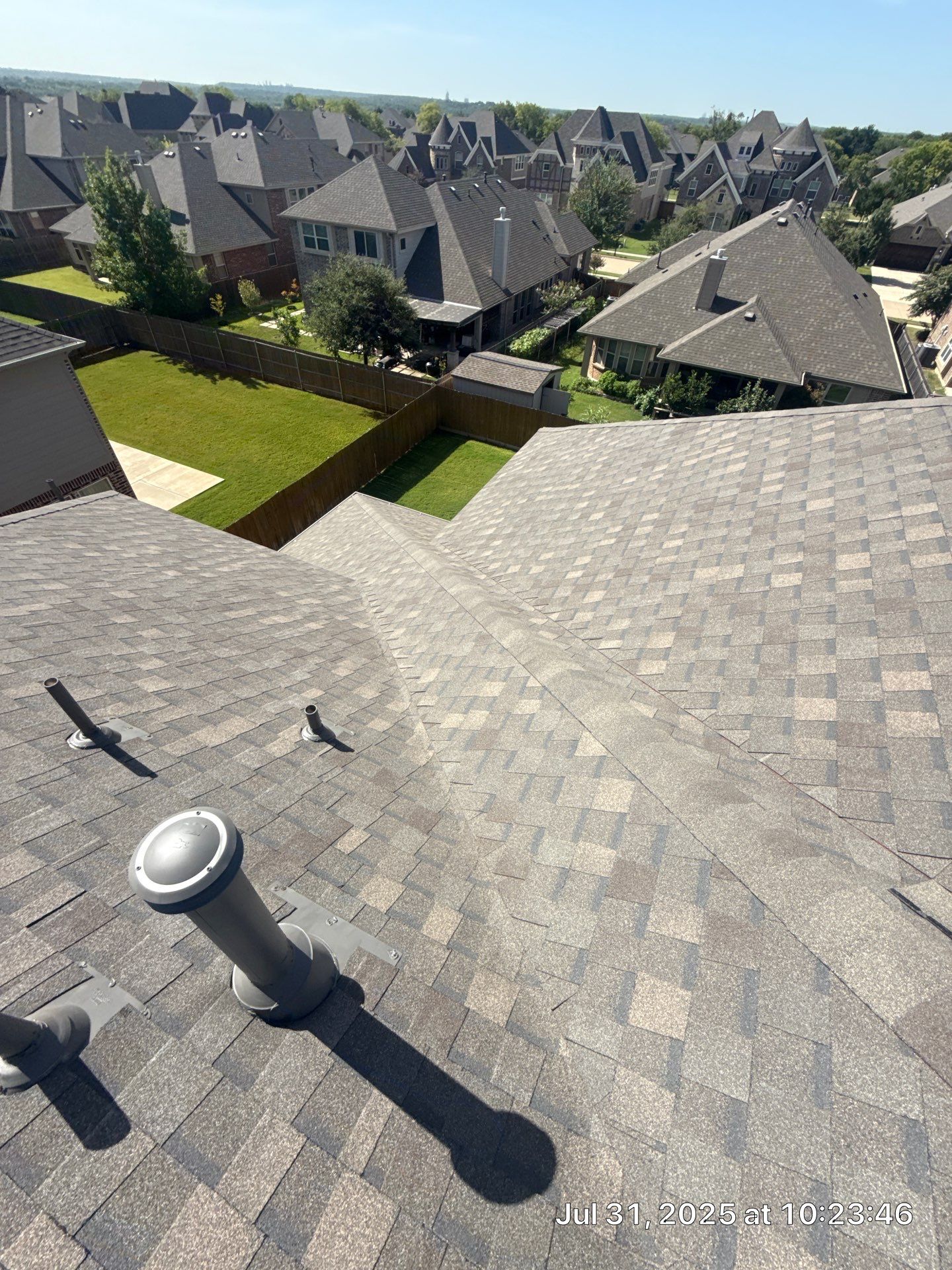 Residential Roof Replacement using ATLAS PROLAM WEATHER WOOD by Elite Roofing LLC