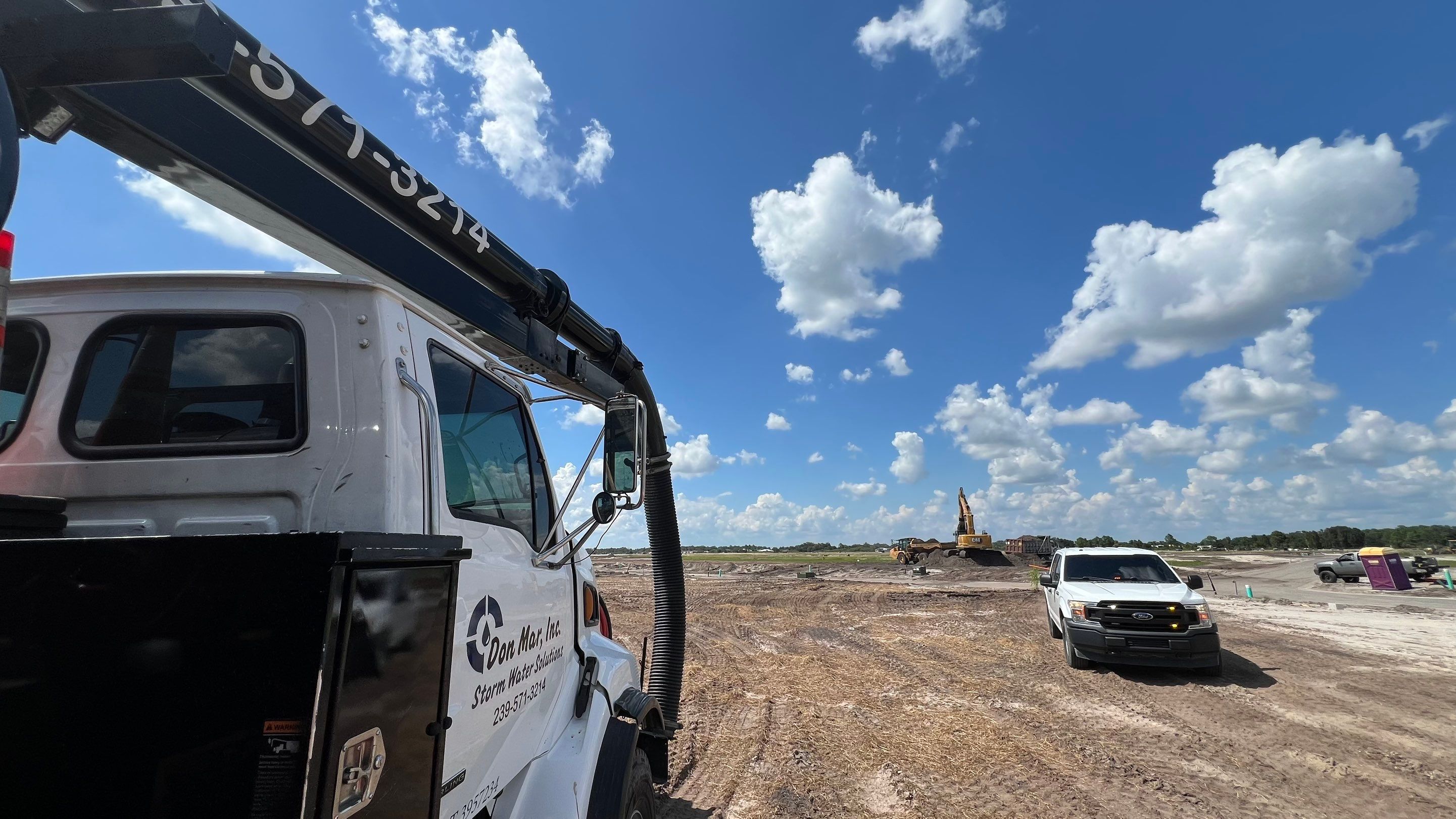 Lehigh Acres New Construction Community Sewer System Cleaning Part 2 by Don Mar, Inc. Storm Water Solutions