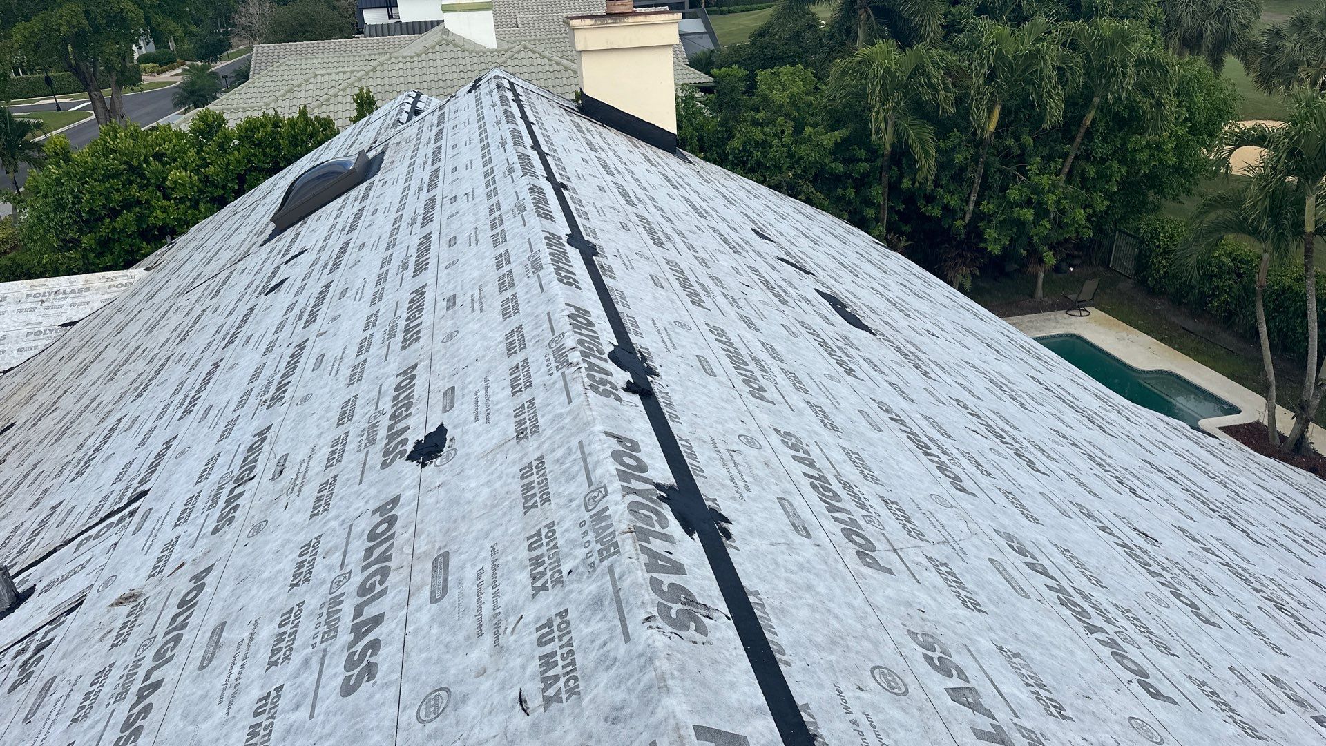 Residential Roofing Installation using Eagle Roofing Tile by BLUES BROTHERS ROOFING