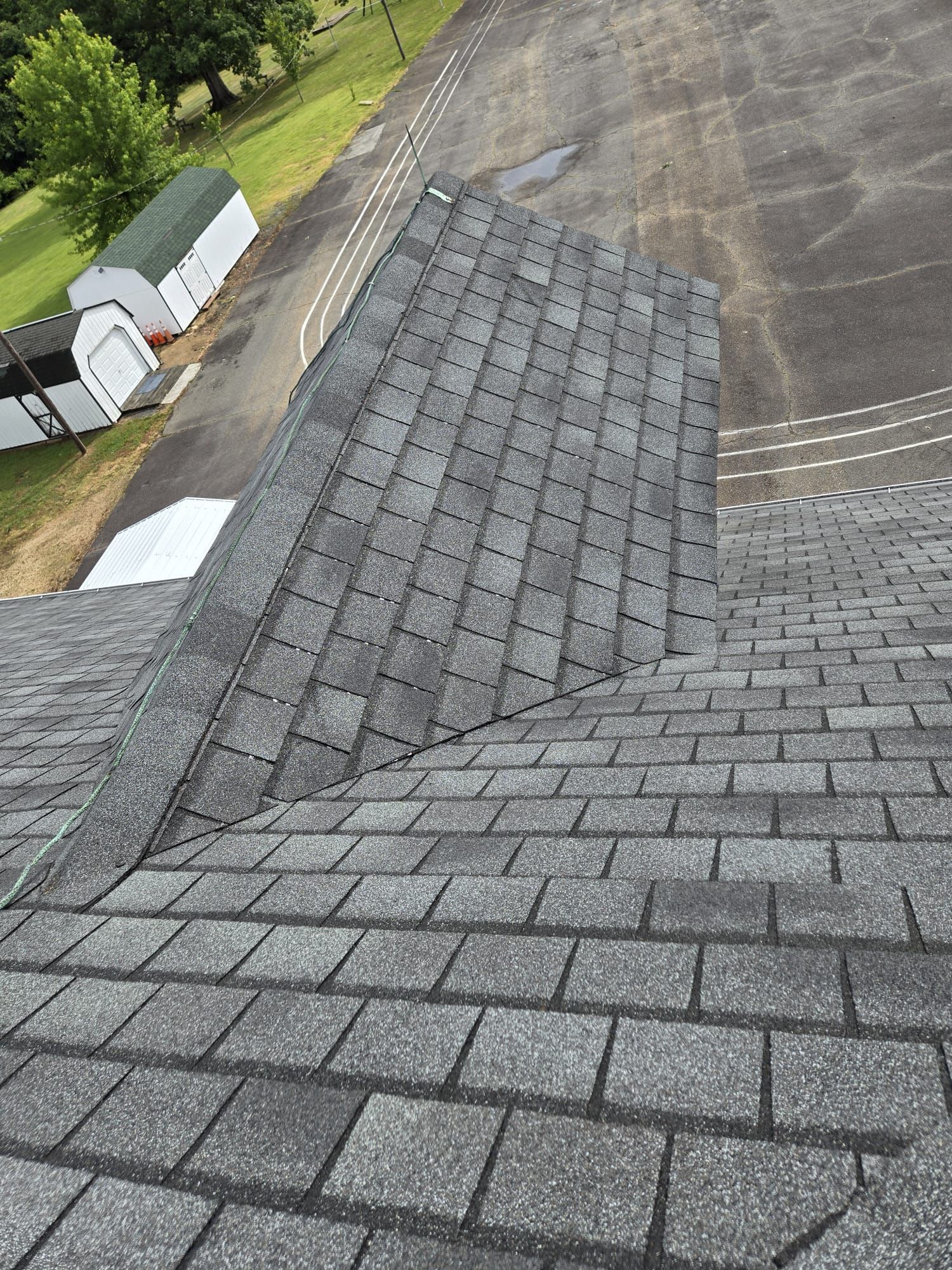 Church Roof Installation using GAF Slateline by ExteriorPros