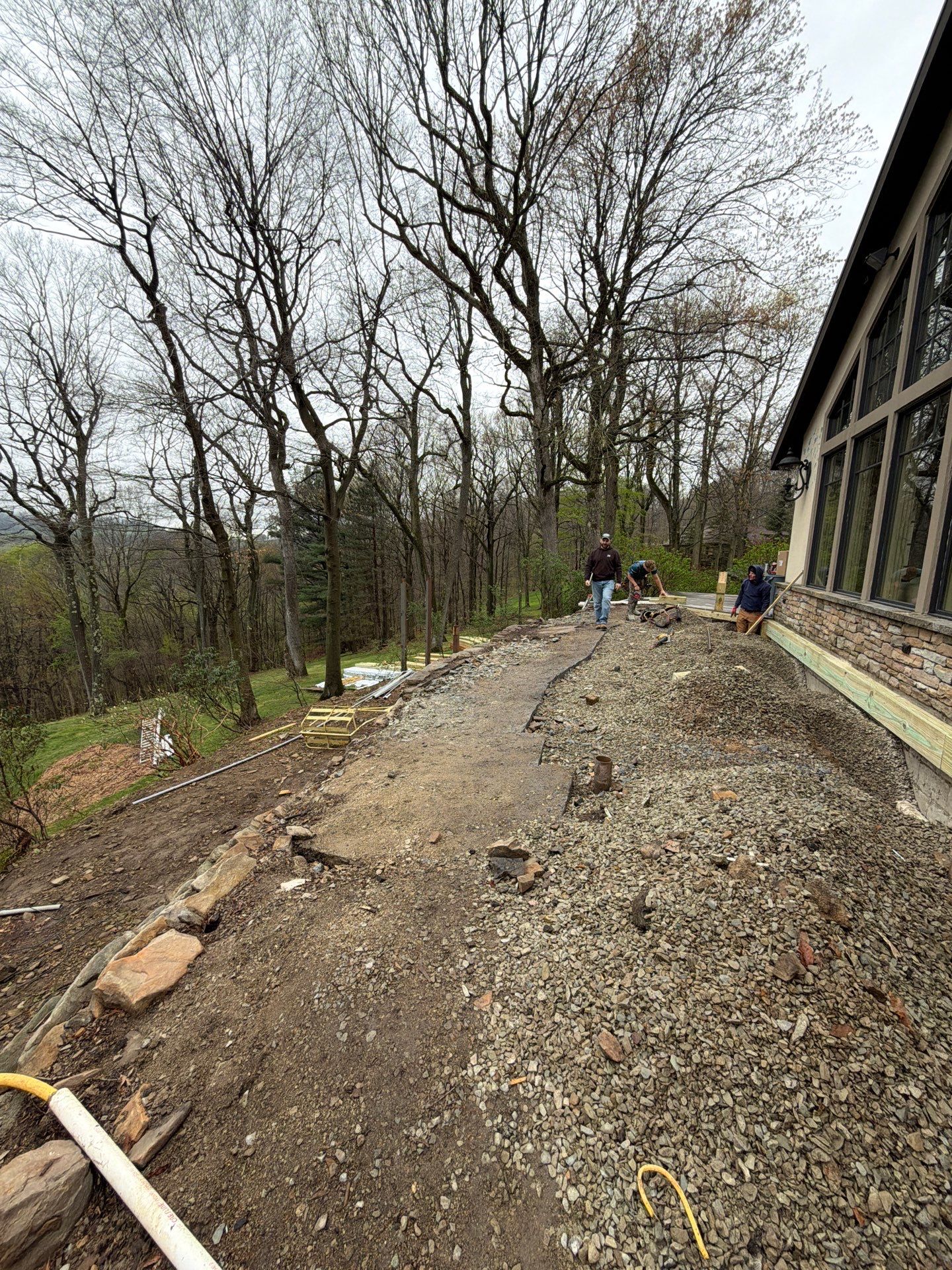 1500 sq/ft Composite Deck Build with Outdoor Kitchen in Champion by Cousins Roofing Siding & Decks