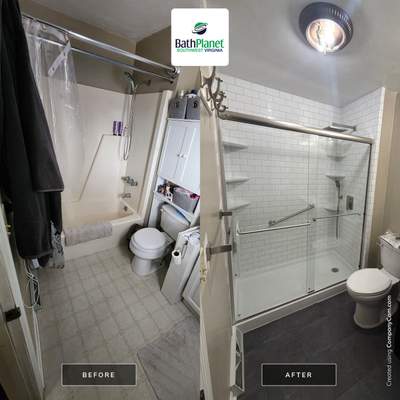 Tub to Shower