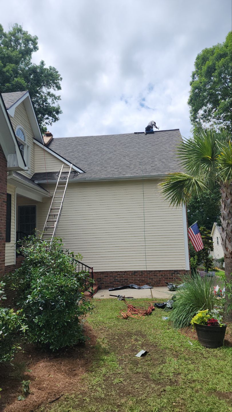 Residential Roofing Installation using Owens Corning Oakridge- Driftwood by Indigo State Roofing