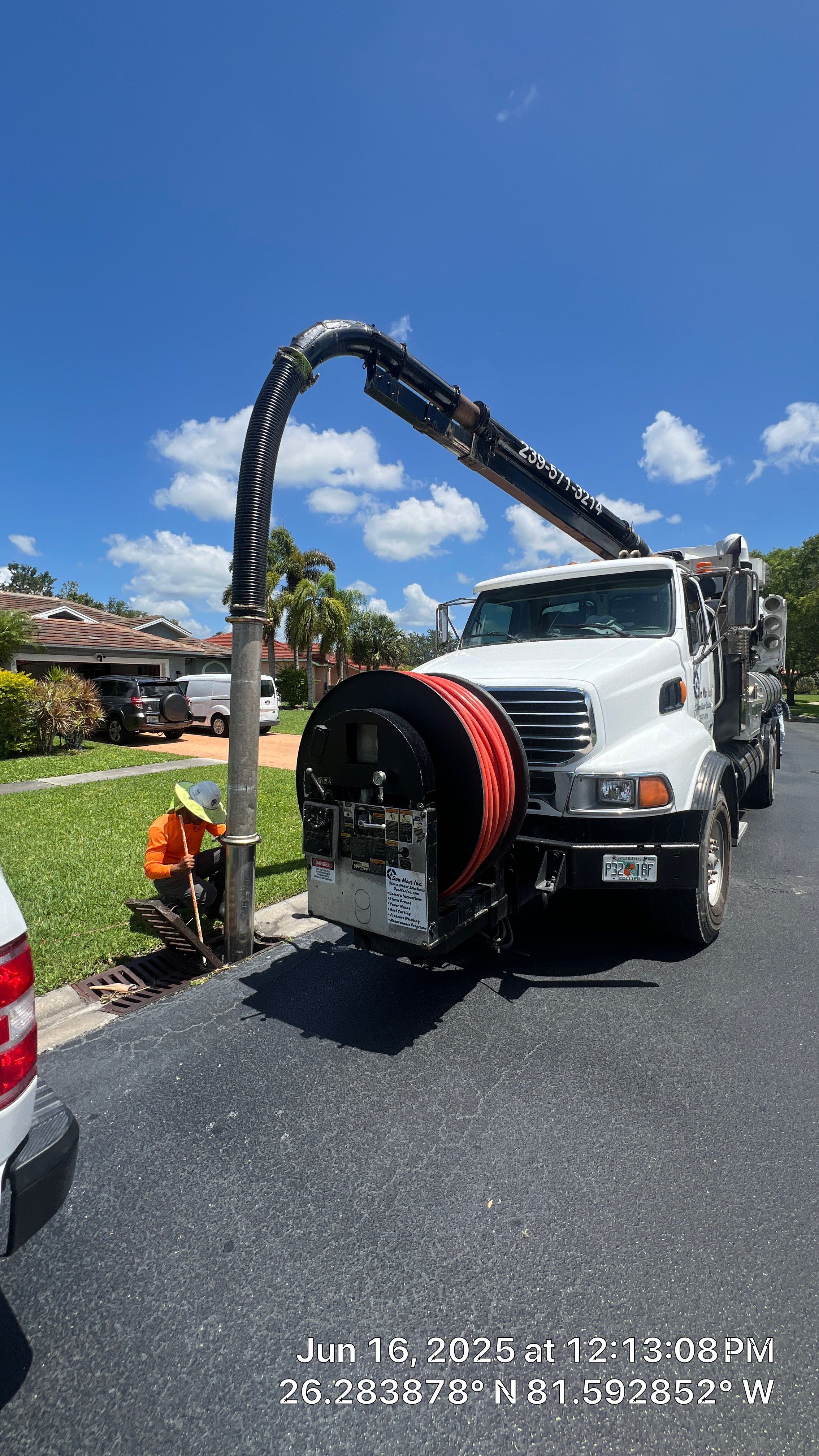 Naples Association Stormwater System Cleaning by APS Power & Water