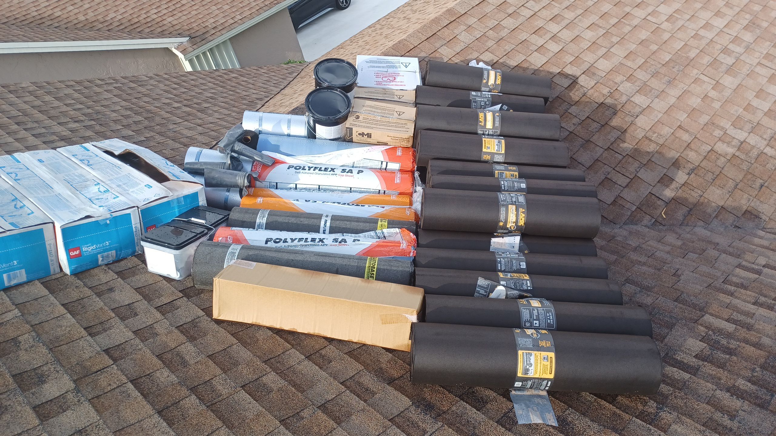 Residential Roofing Installation using GAF by BLUES BROTHERS ROOFING