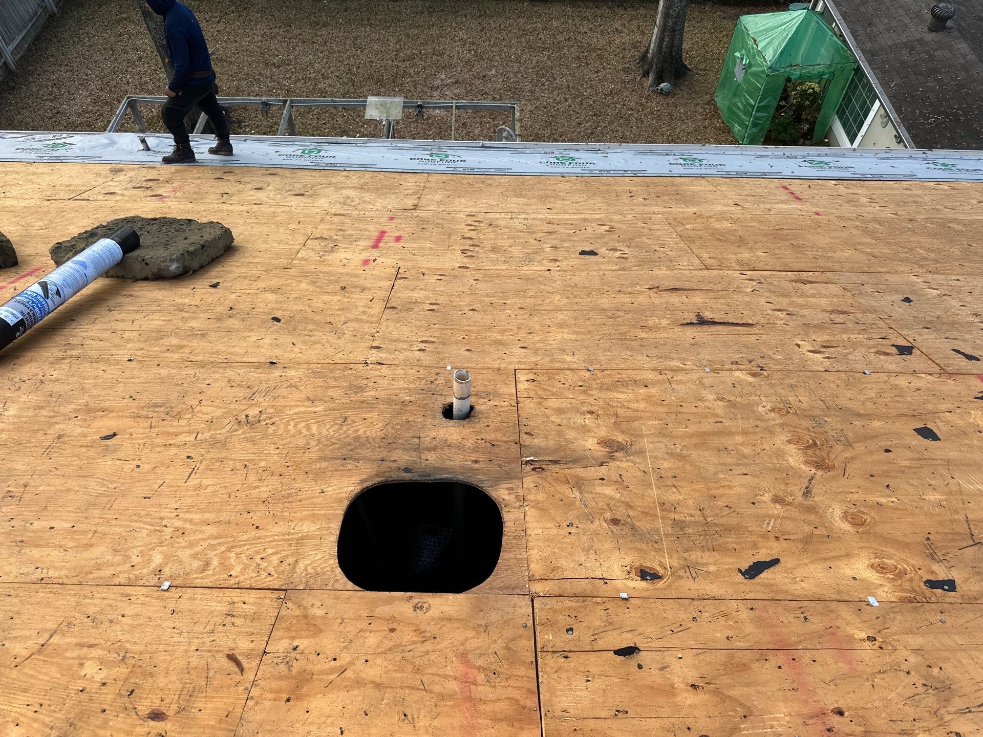 Roof Replacement completed in the Cypress Area! by Core Four Roofing