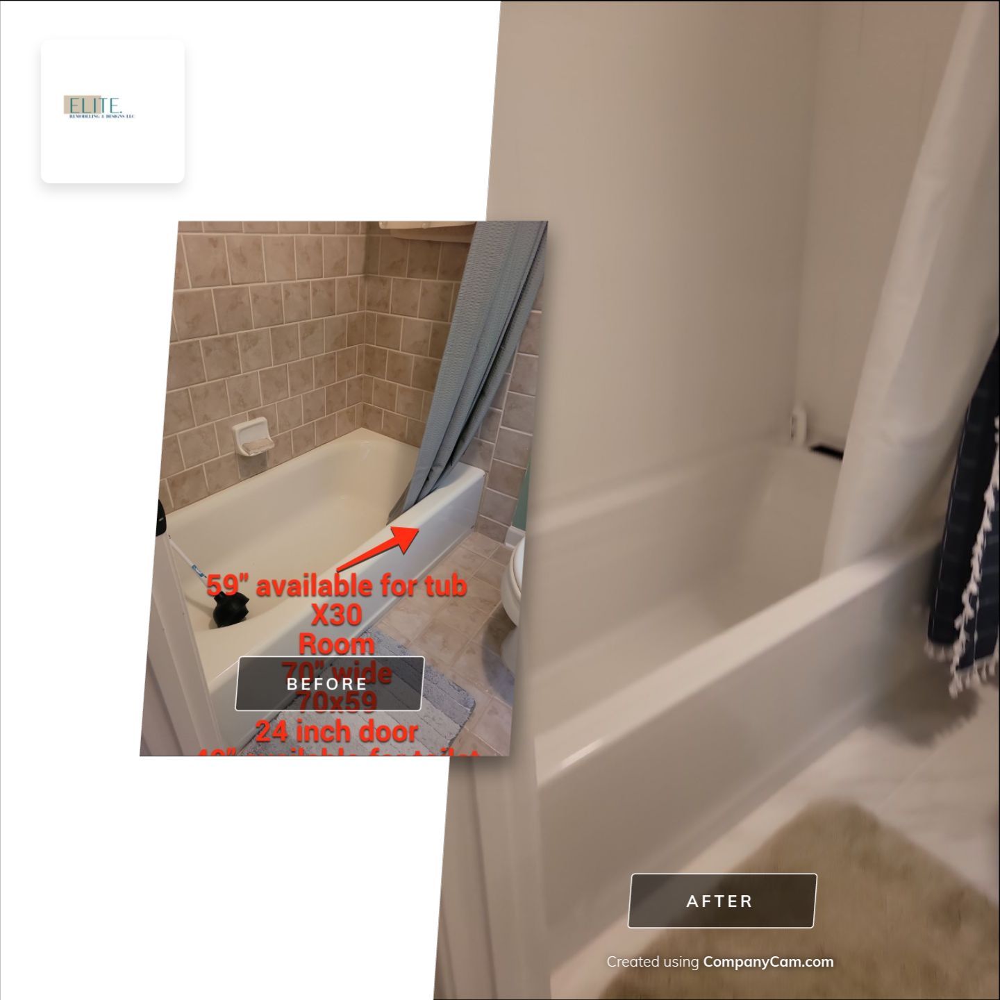Classic Tub, Modern Touch – A Cary Full Bath Transformation in Cary by Elite Remodeling and Design LLC