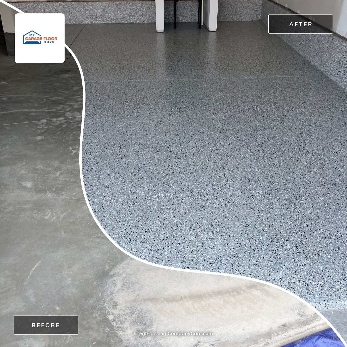 Garage Floor Coating using Cabin Fever by My Garage Floor Guys