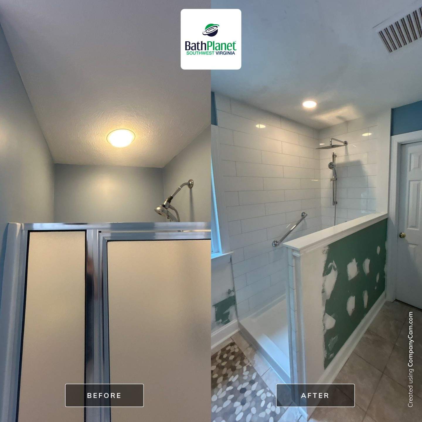 Bathroom Redesign by BathPlanet SW Virginia
