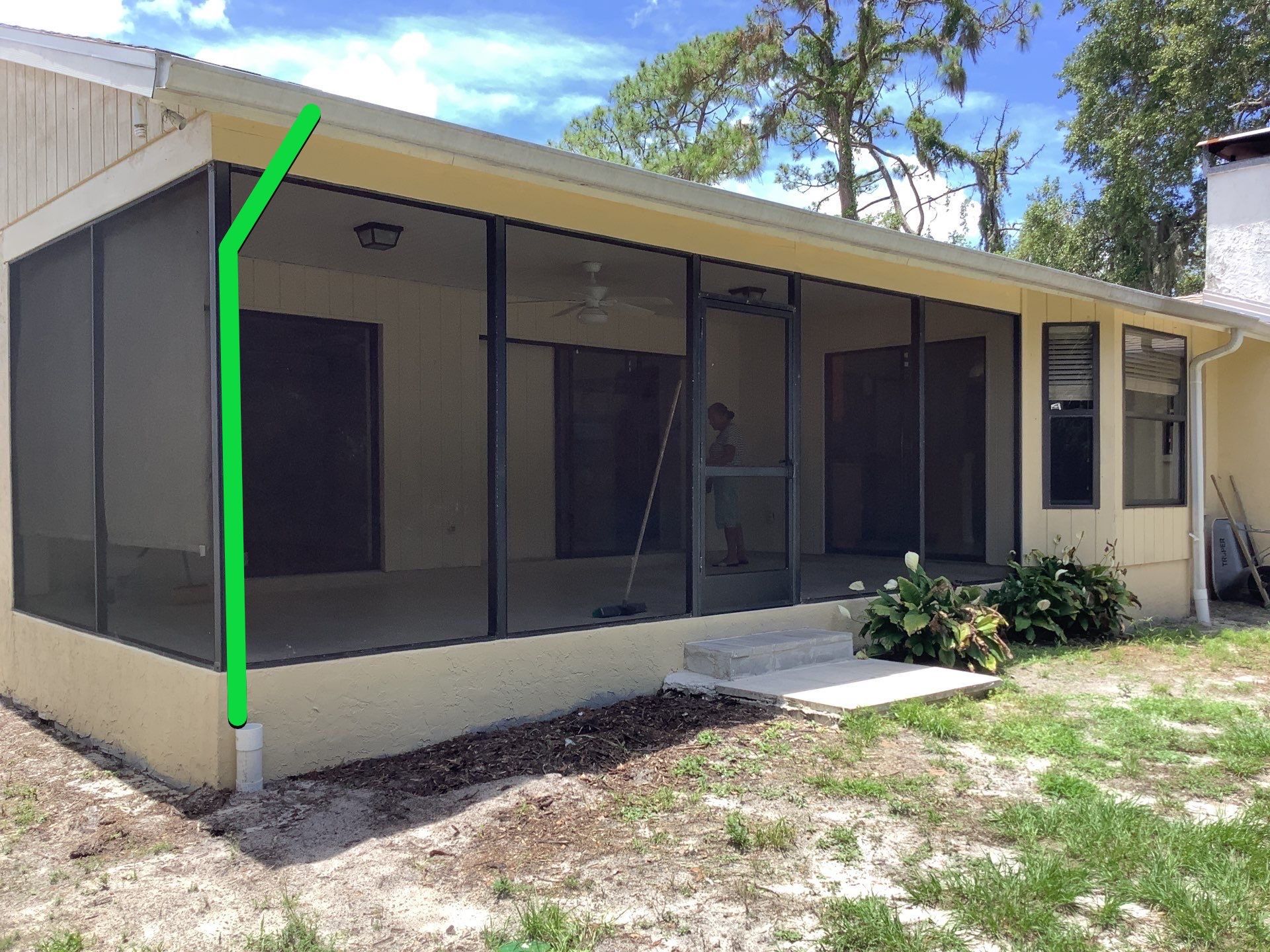 New Soffit and Fascia and White Gutters  by Gutter Professors