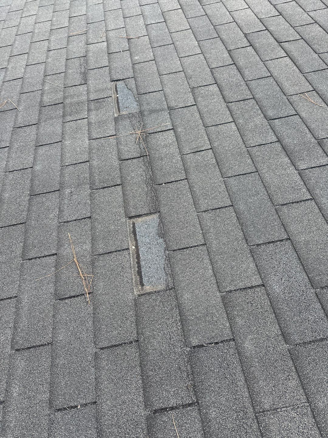 Hail Damage using Owen's Corning Duration (Lifetime) Shingles by Roof Repair Company