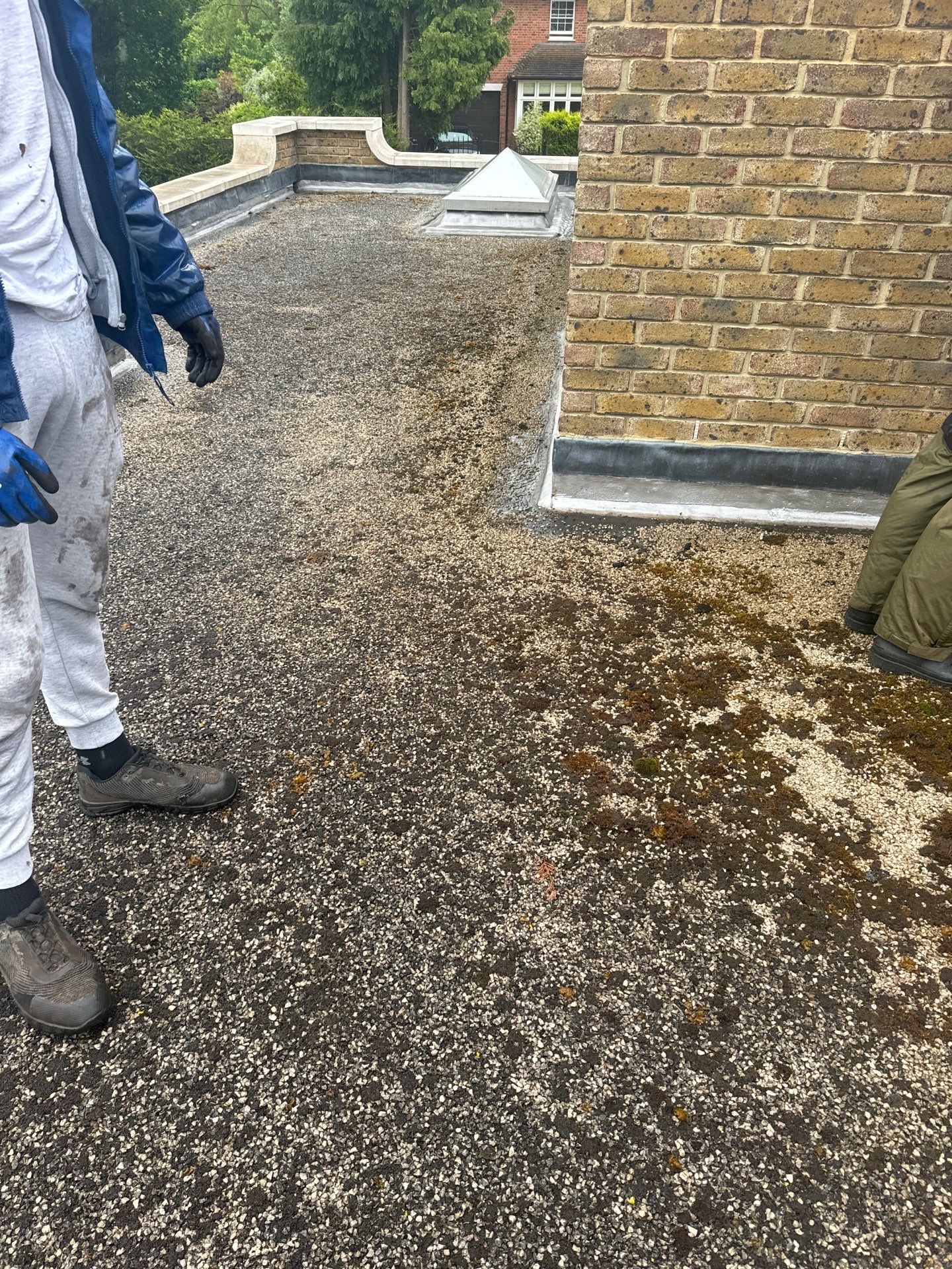 Roof Clean  - Moss Removal - Gutter Clean using Honda 15lpm Low Pressure Washing Machine by Ges Exterior Cleaning ltd