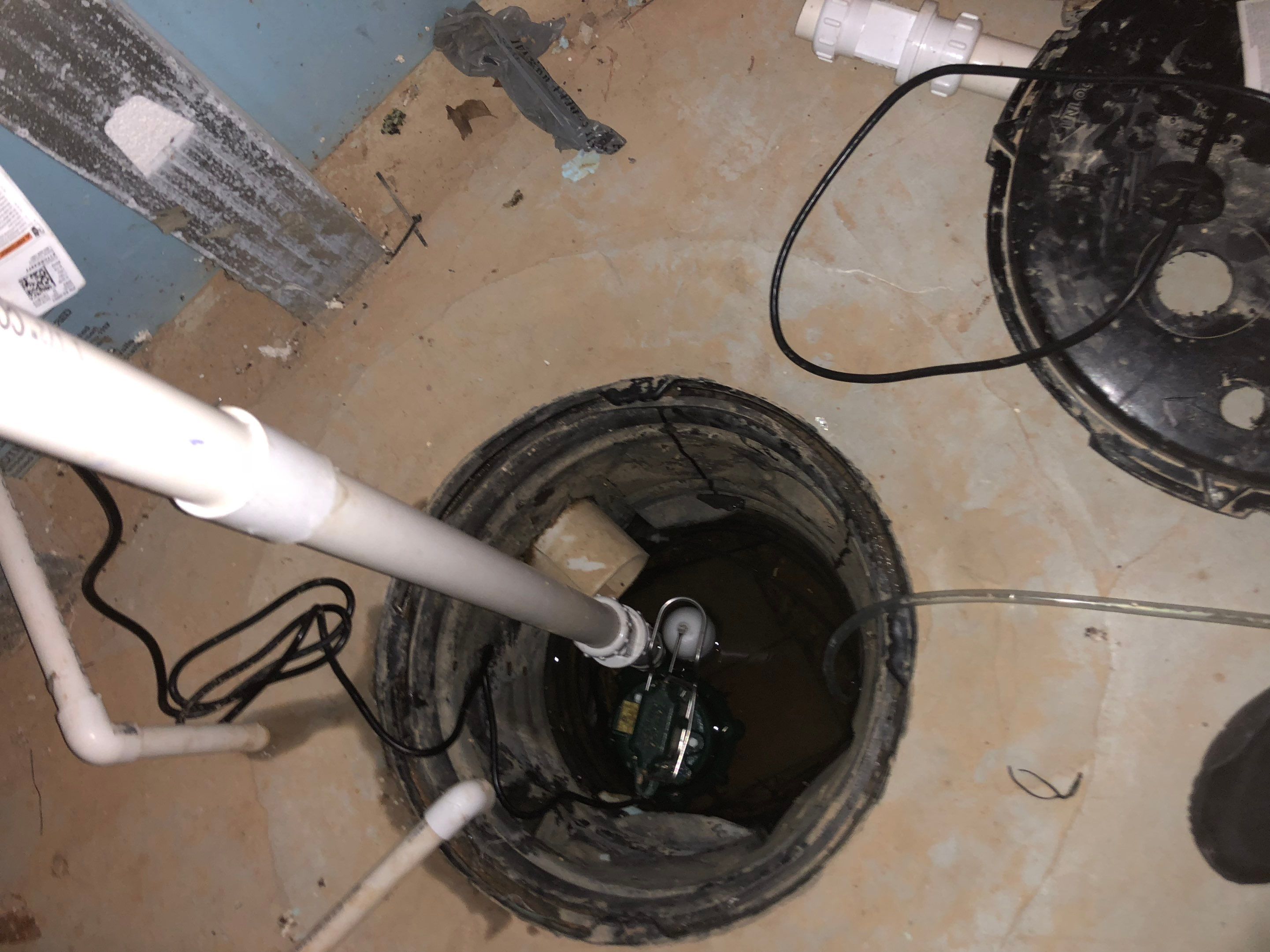 Interior French Drain Job in Summit, NJ by Pure Service Pro, LLC 