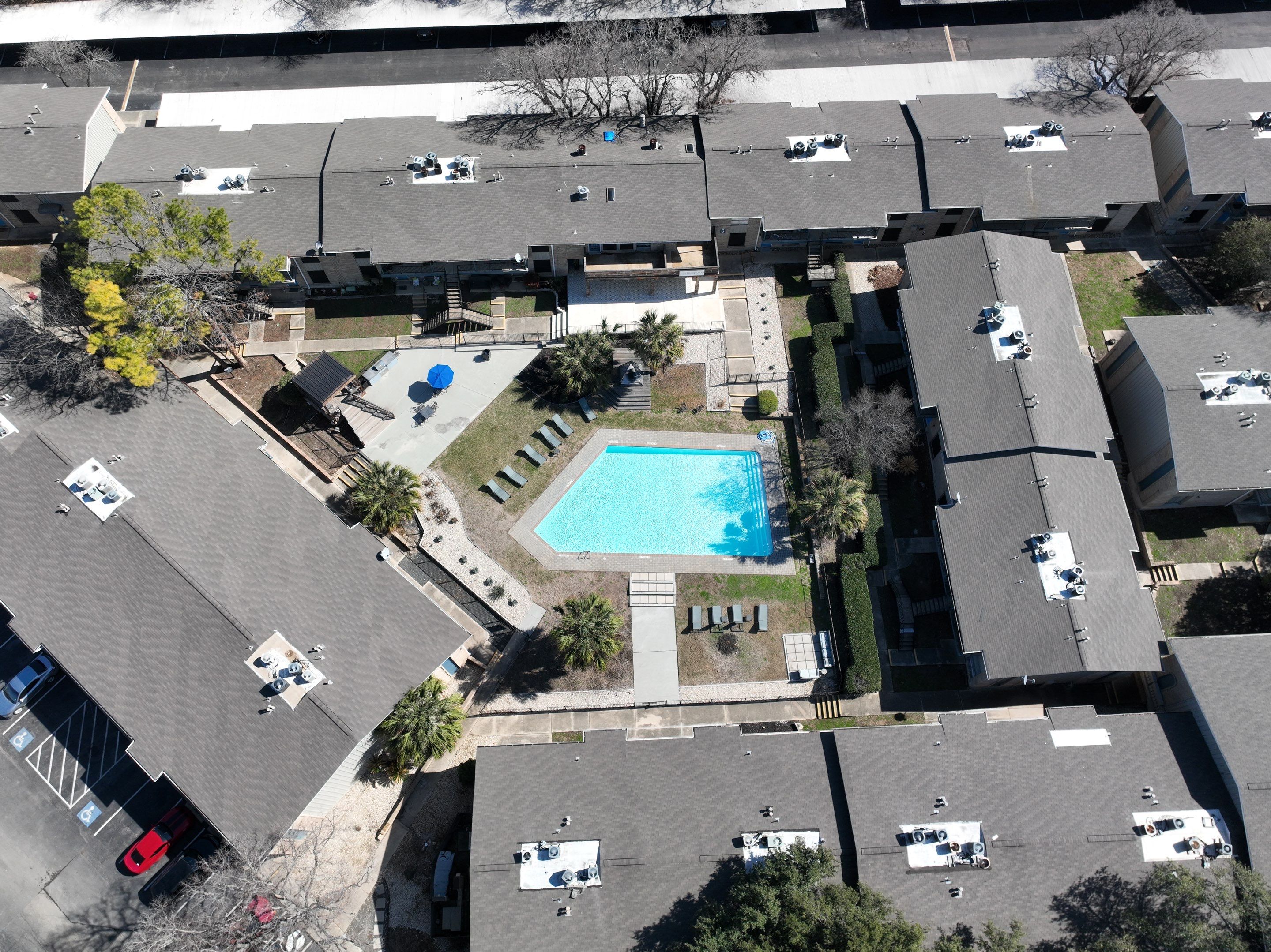 Commercial Roof Inspection using Drone Inspection by Premier Roofing and Contracting