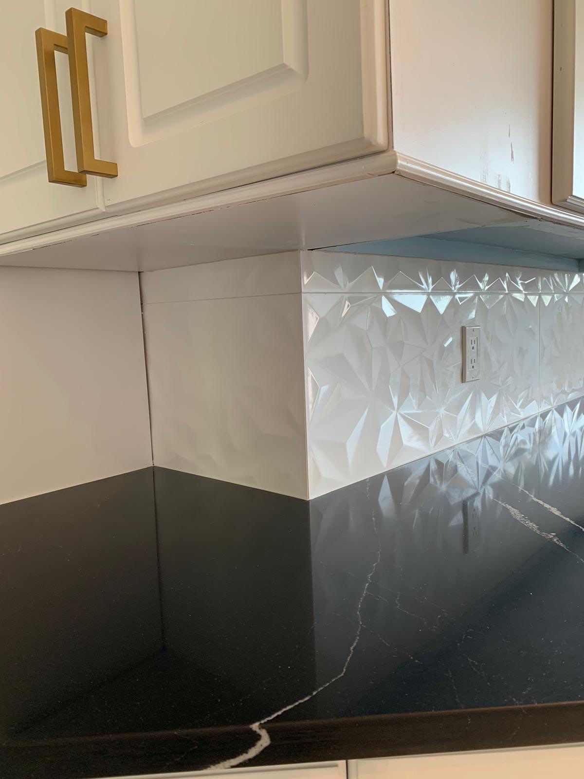 Backsplash in Downtown Fort Lauderdale by Broward Tile Guys