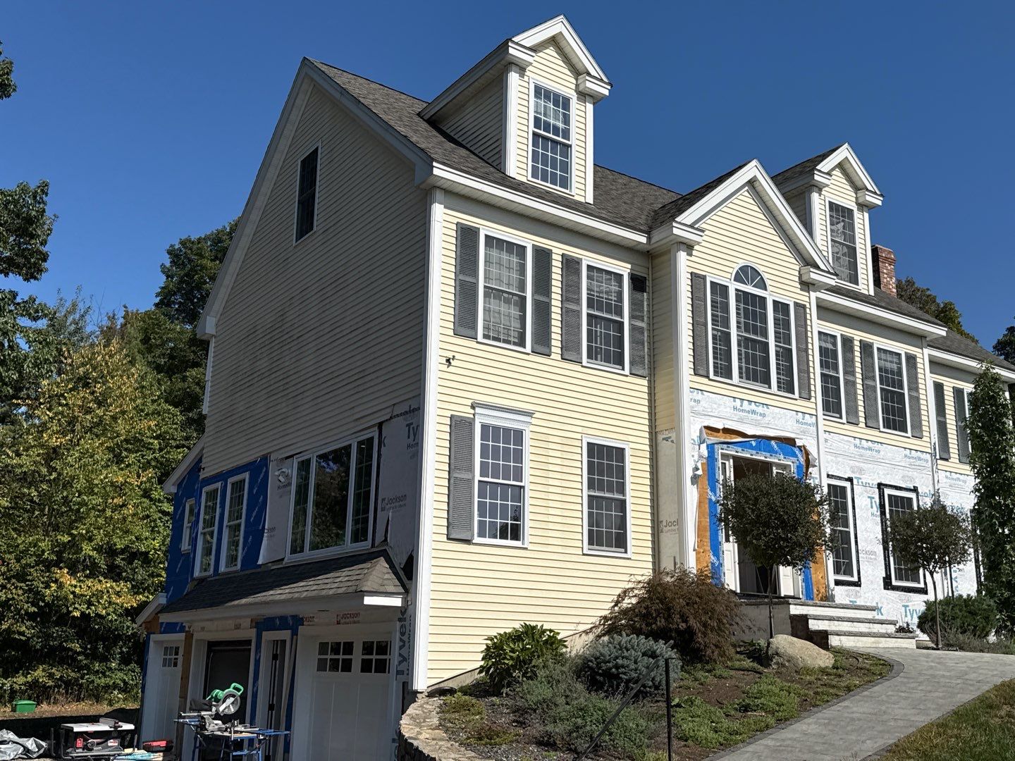 Complete Home Renovation with James Hardie® Clapboard & Shake Siding and Custom PVC Trim by Sensible Home Solutions