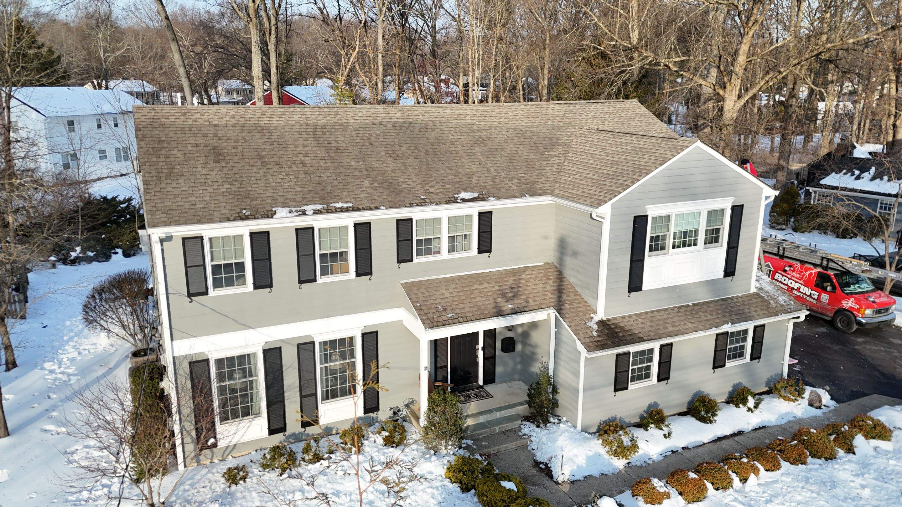 Roof Project in Florham Park, NJ. by All State Home Improvement Inc.