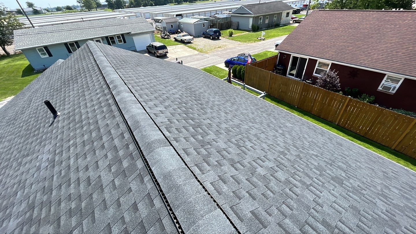 Residential Roofing Installation using GAF Timberline HDZ Charcoal by Nitro Roofing and Construction