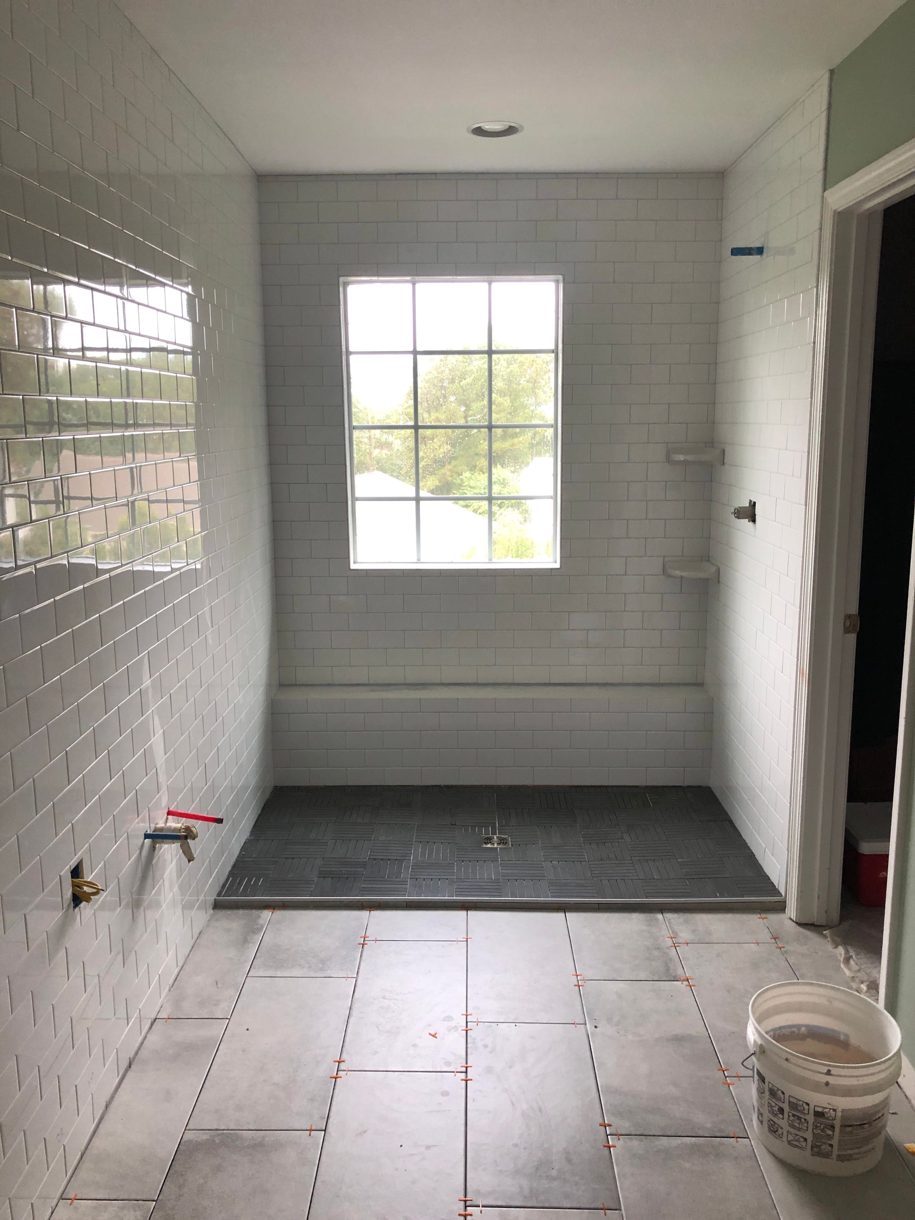 Modern Bathroom Remodel in Atlanta Featuring Custom Walk-In Shower by Swift Home Renovations