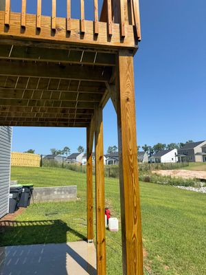 Wood Deck using Wood Sealant