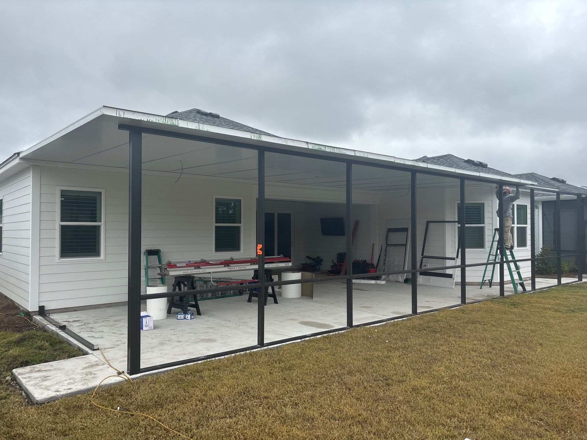 Rosemary Beach Screen Room by Titan Sunrooms