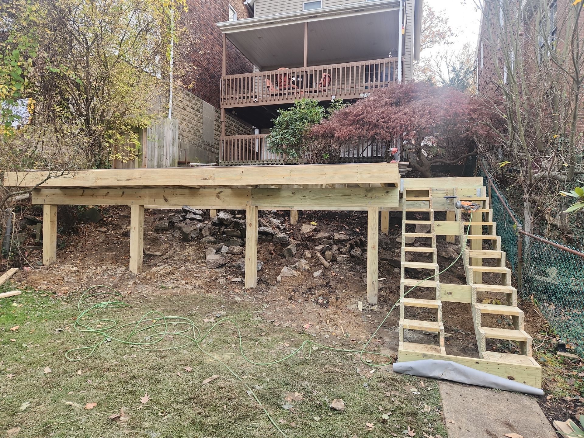 Deck by Cousins Roofing Siding & Decks