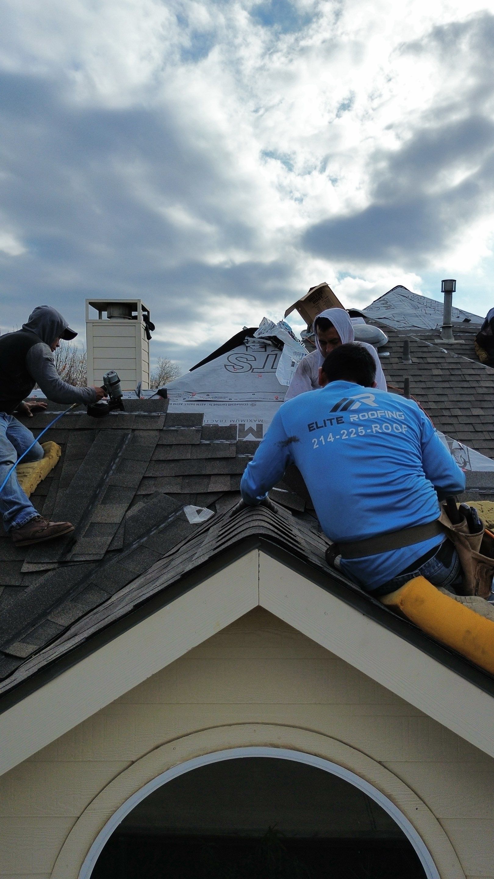 Residential Roof Replacement using ATLAS PINNACLE IR - Weathered Wood by Elite Roofing LLC