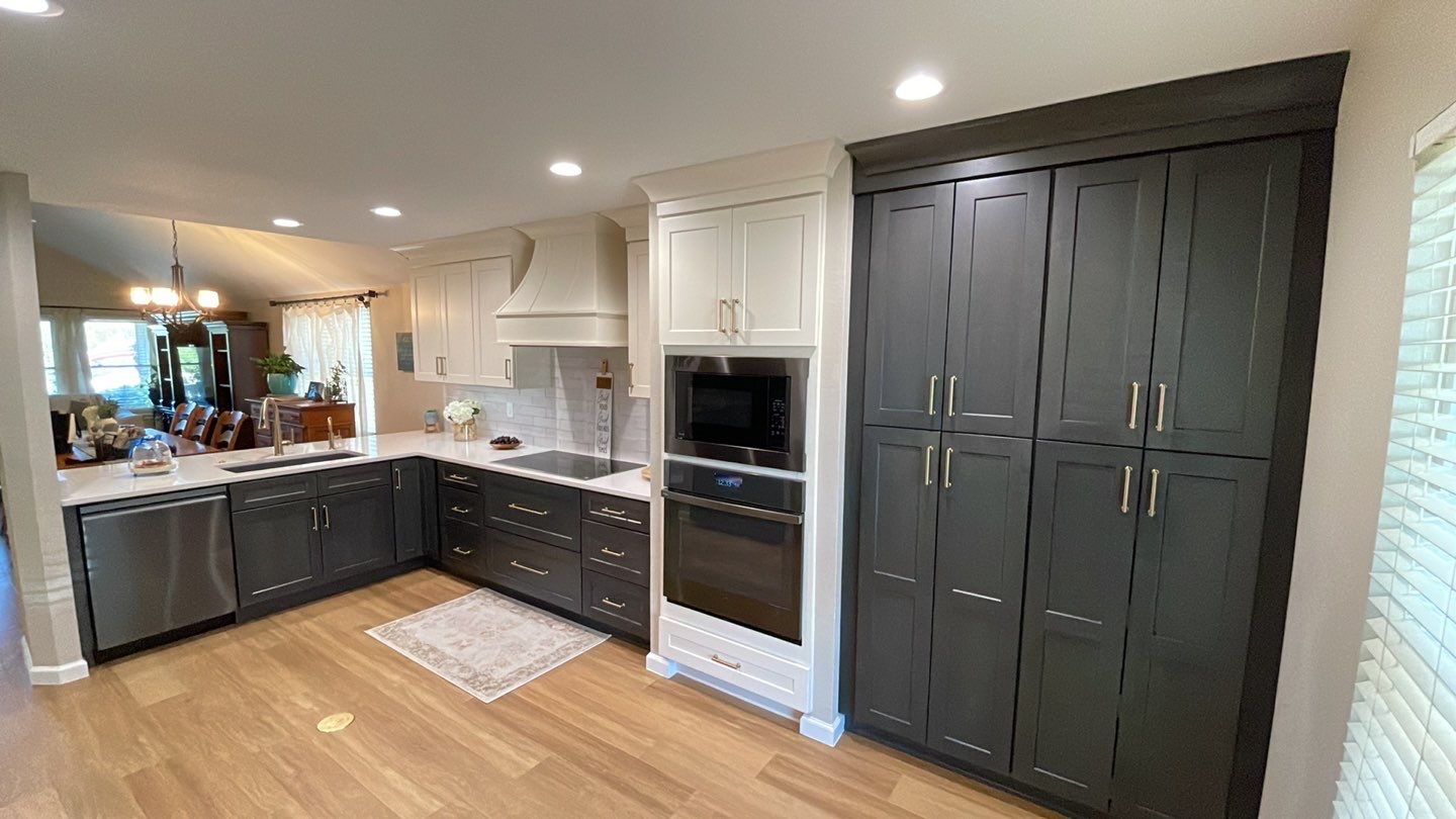 Helotes Kitchen Remodel | Custom Two-Tone Kitchen with Opened Wall and Expanded Storage by Legacy Bath and Kitchen 