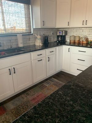 Kitchen Remodel using Cabinets 
