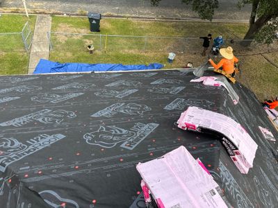 Residential Roofing Repair using Owen's Corning Duration (Lifetime) Shingles