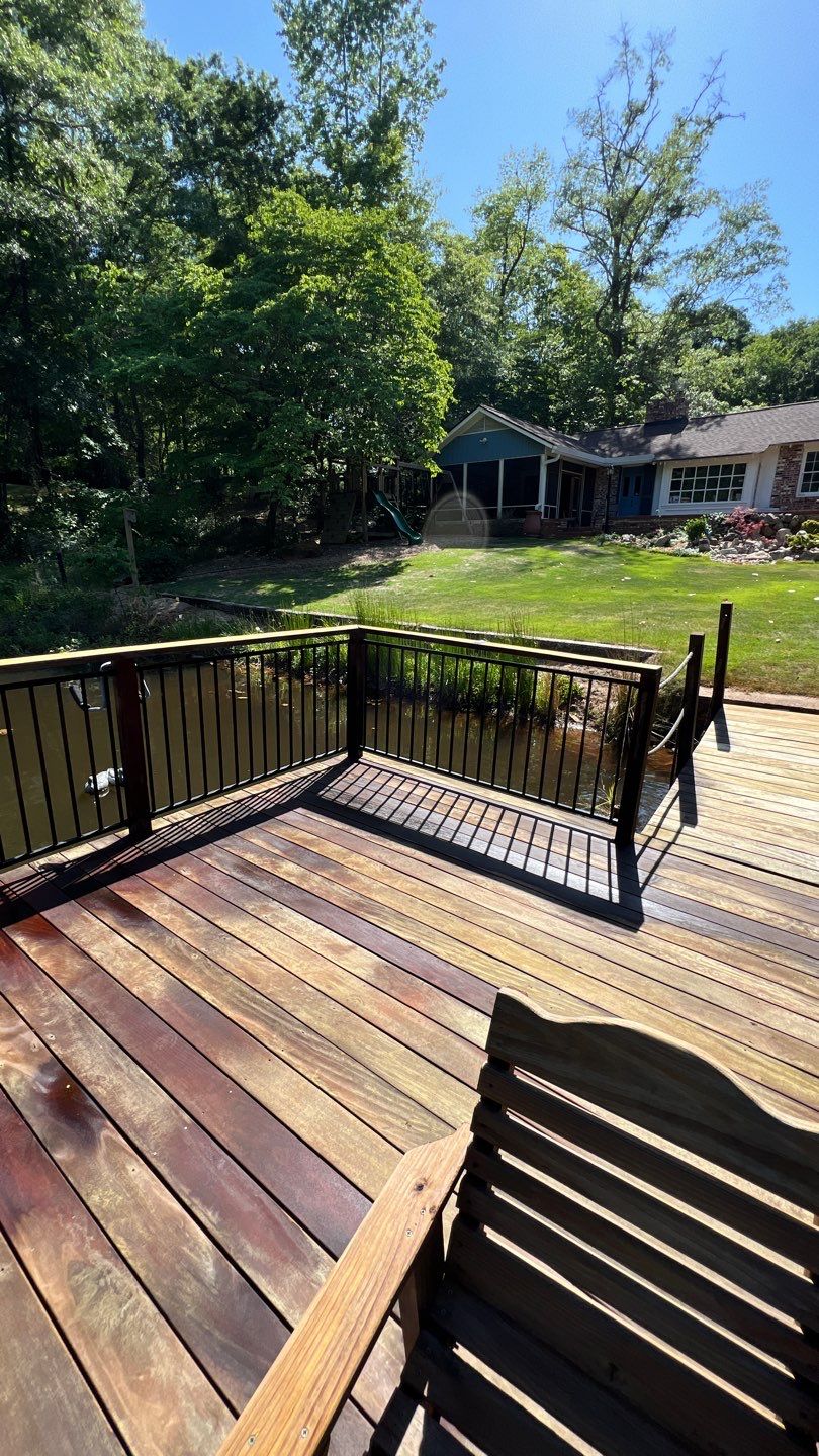 Dock using Wood Sealant by DuraSeal