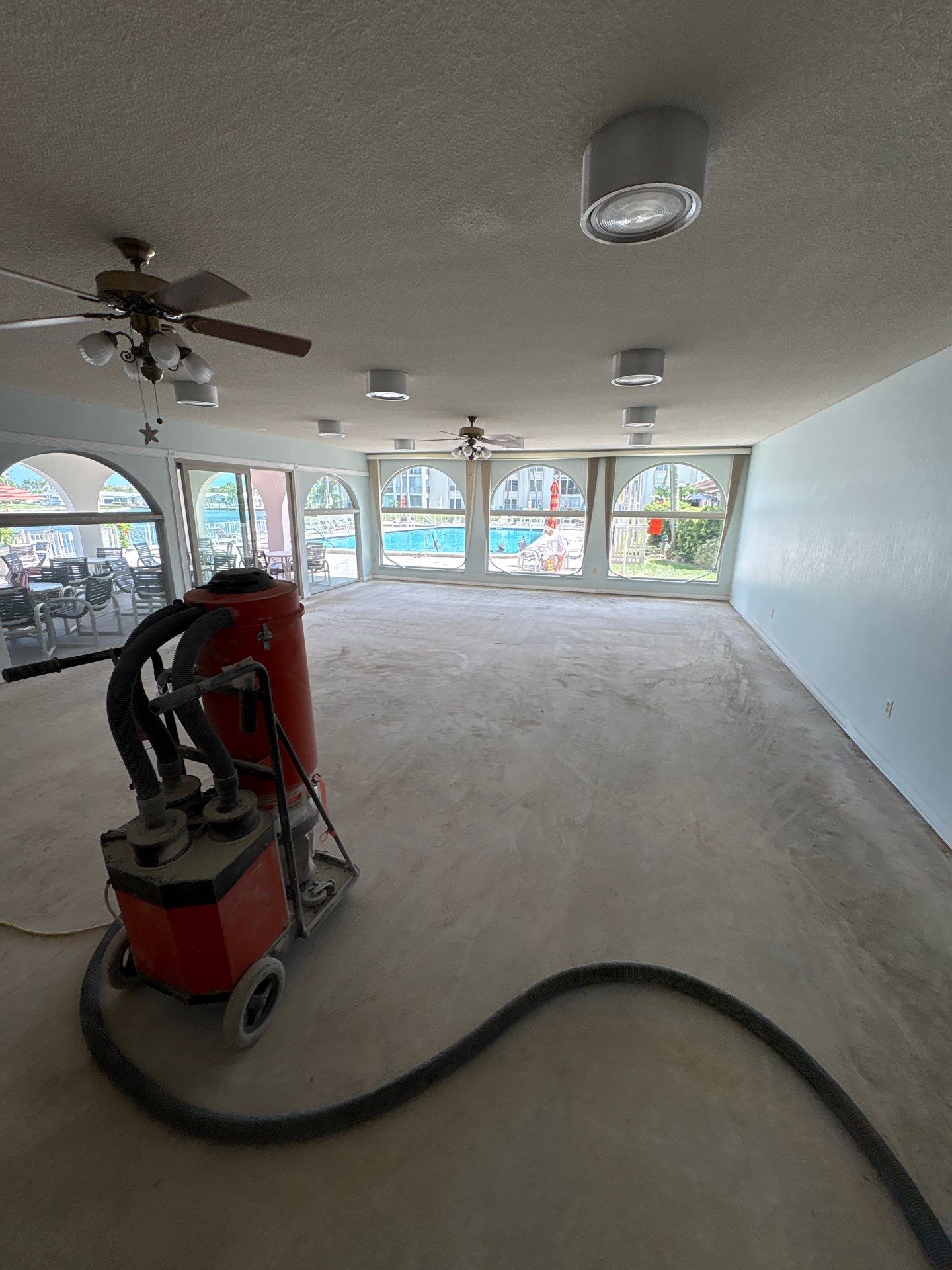 Multi-Area Commercial Floor Coating Installation in Clearwater by Performance Floors & Coating