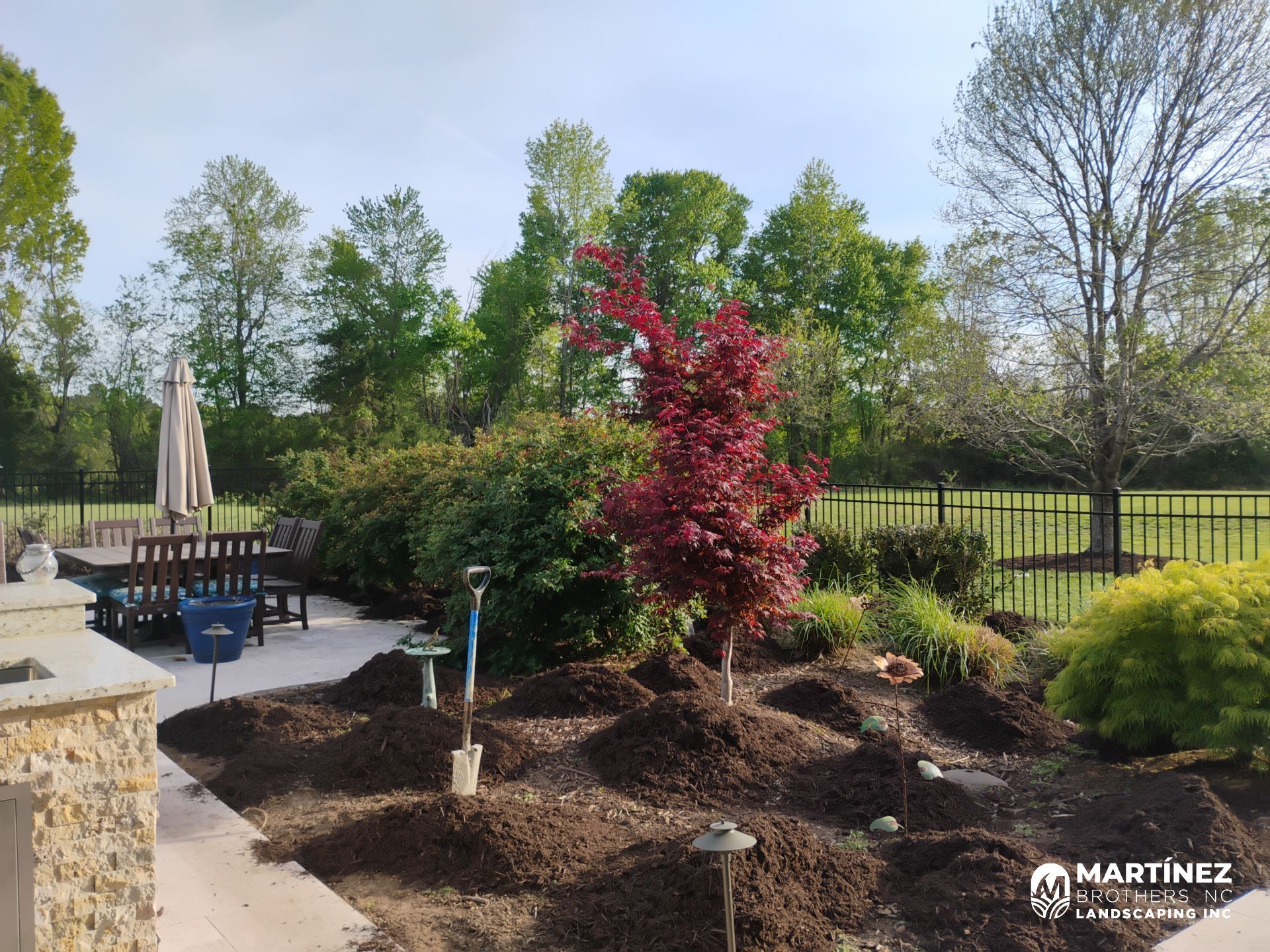 Trimming and landscaping in Hillsborough by Martinez Brother’s Nc Landscaping Inc