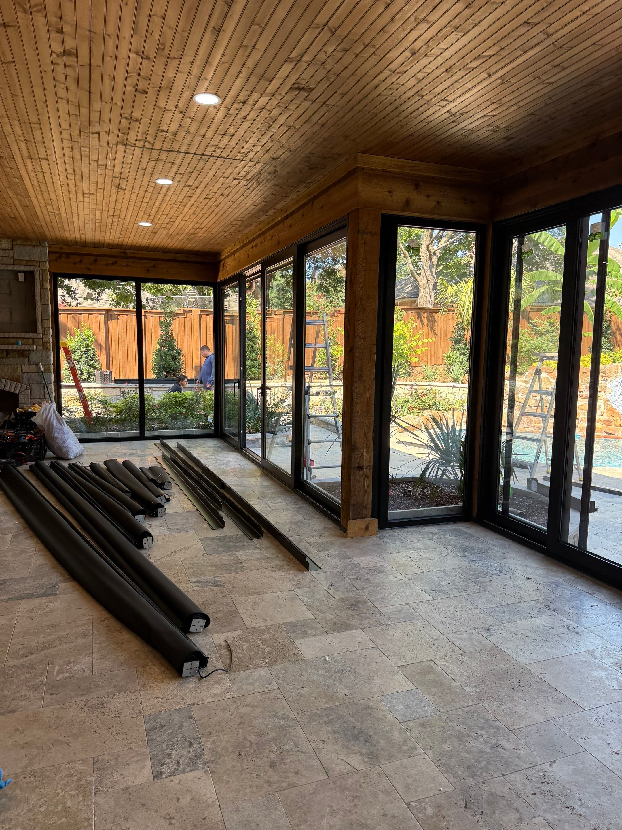 Five-Day Luxury Living: Rapid Patio Enclosure Installation by Tibi Soli LLC