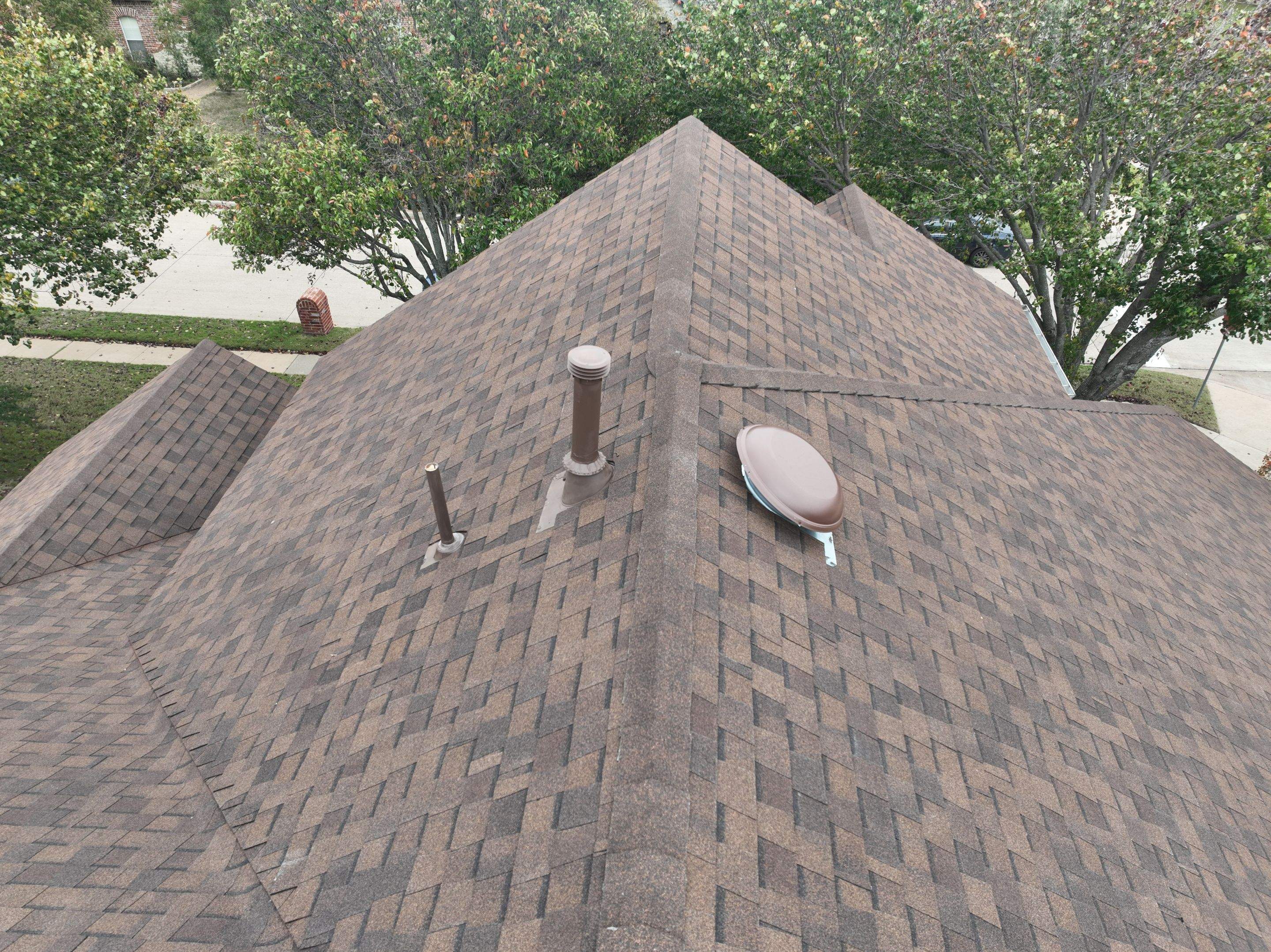Residential Roofing Installation using CertainTeed Landmark Burnt Sienna by OneSource Roofing and Restoration
