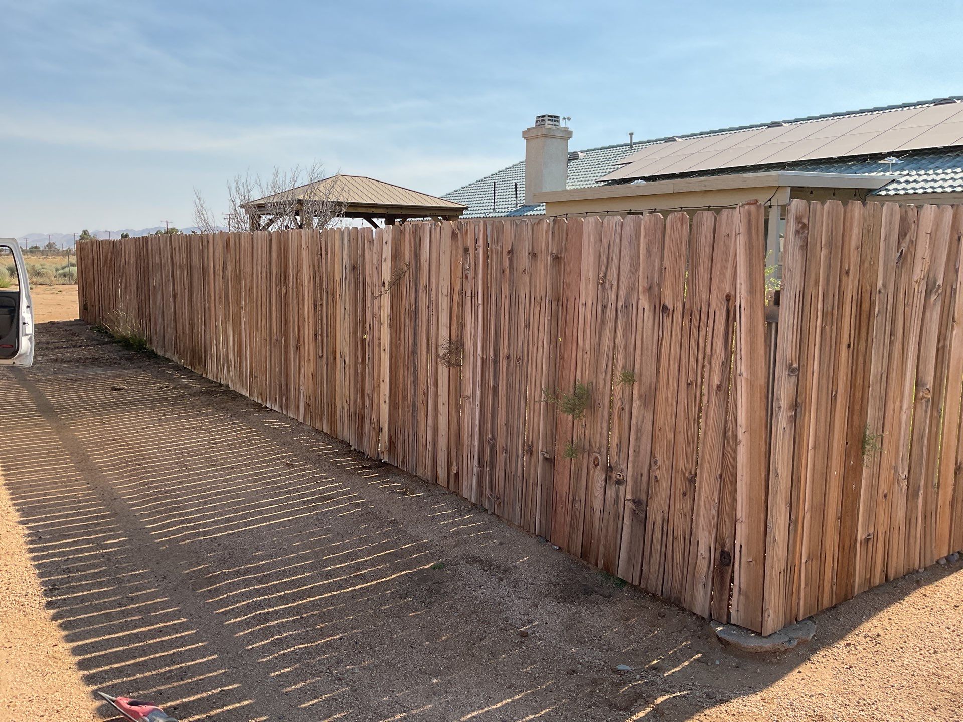 Fence Installation using Vinyl by Fence Guys Inc. 