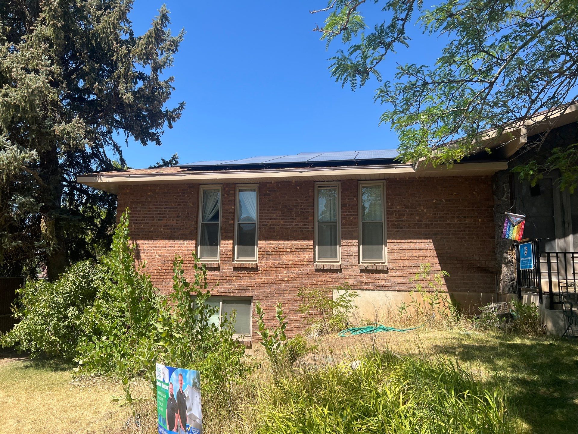 Project in South Weber by Emerald Gotcha Gutters 